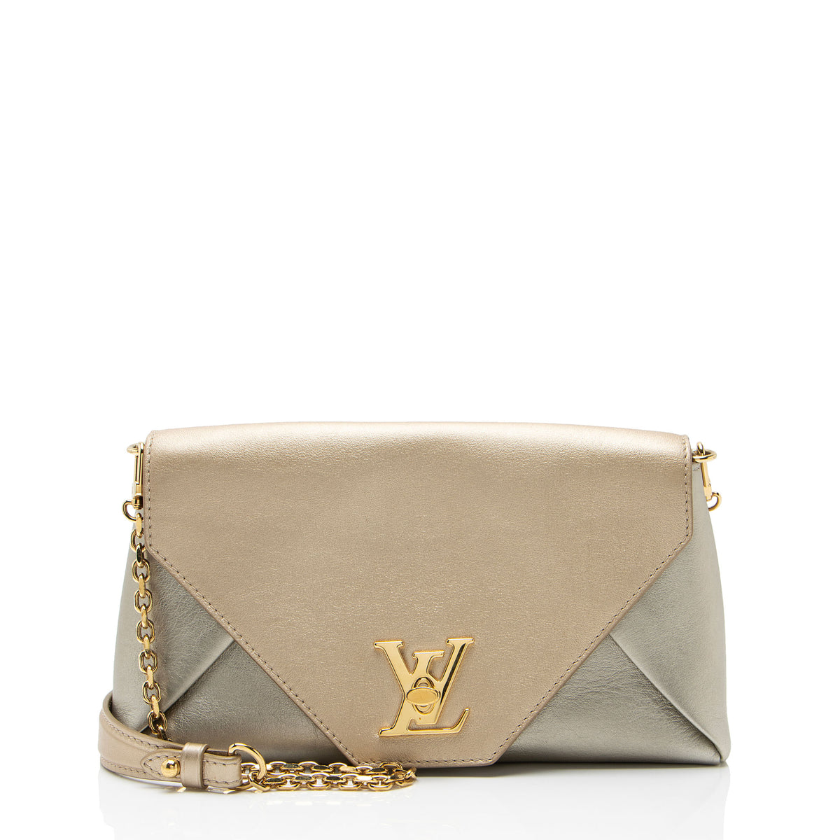 Louis Vuitton Metallic Calfskin Love Note Shoulder Bag