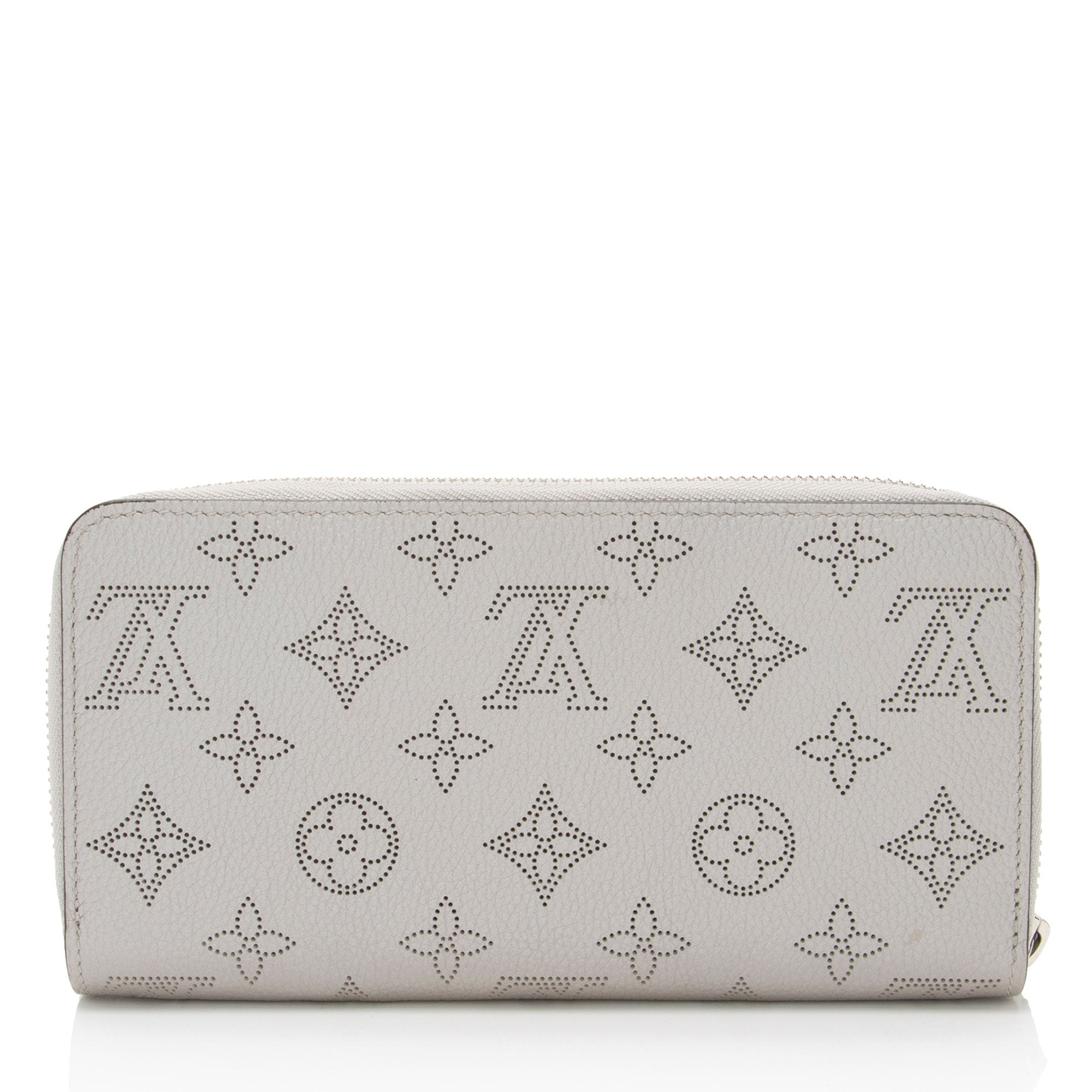 Louis Vuitton Metallic Mahina Leather Zippy Wallet