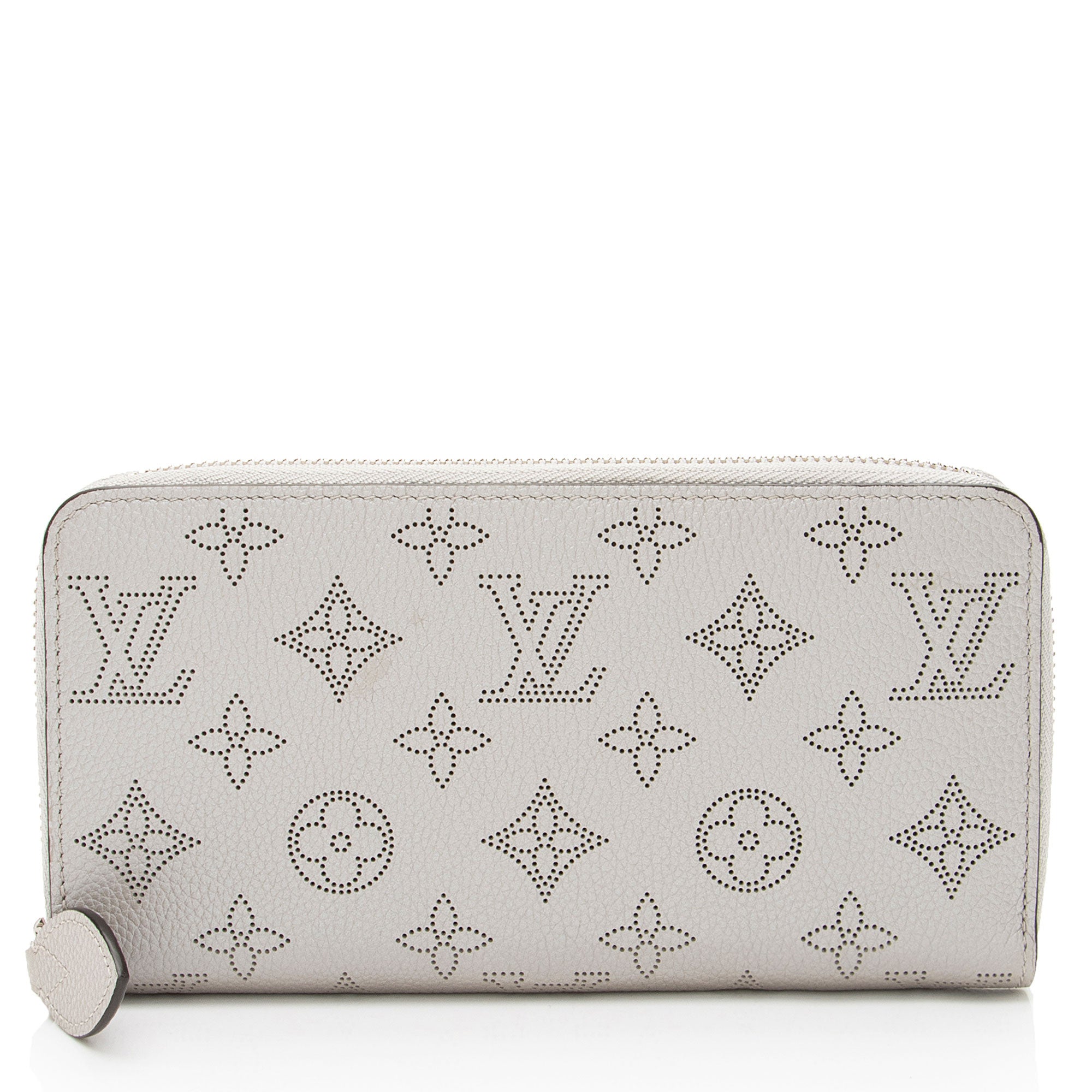 Louis Vuitton Metallic Mahina Leather Zippy Wallet