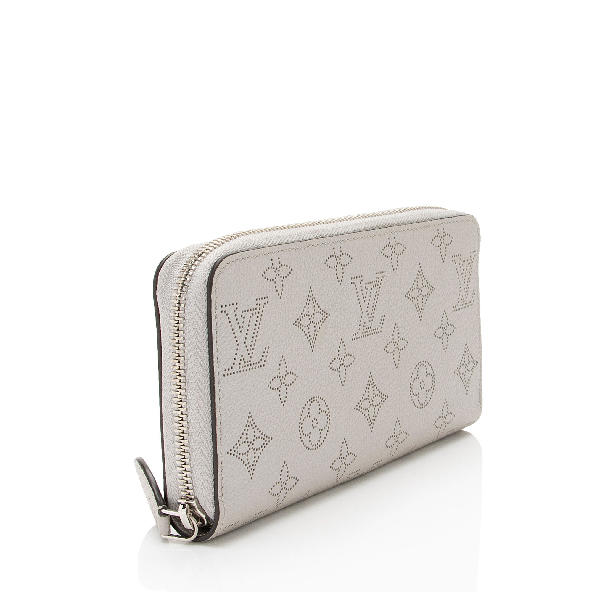Louis Vuitton Metallic Mahina Leather Zippy Wallet