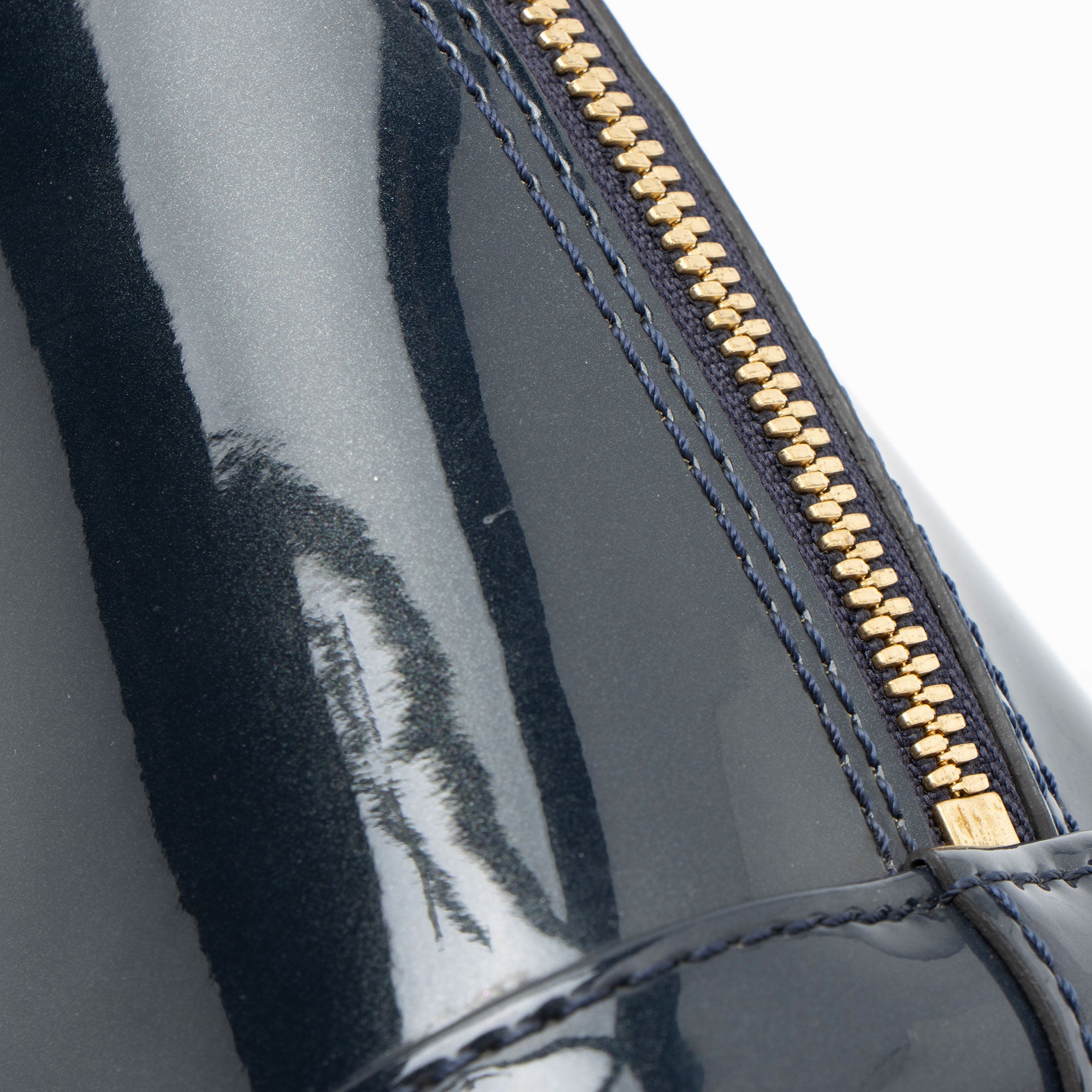 Louis Vuitton Miroir Vernis Alma BB Satchel