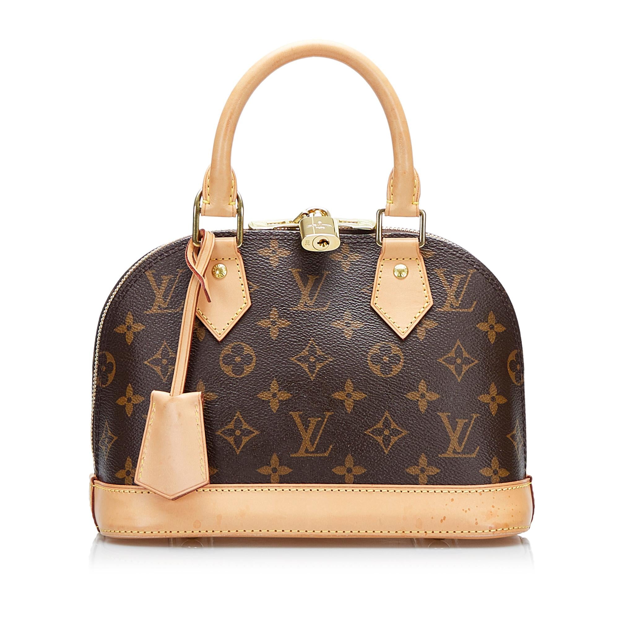 Louis Vuitton Monogram Alma BB (SHG-Ptf9Ij)