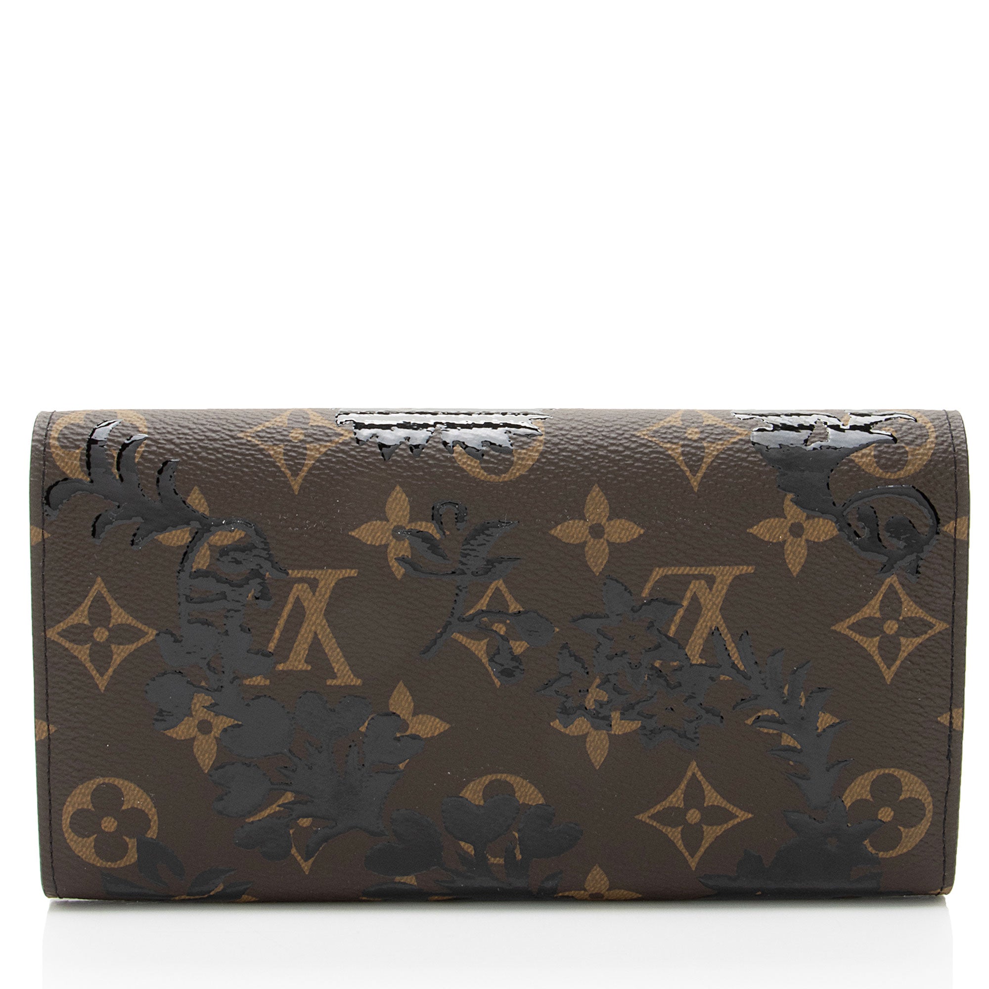 Louis Vuitton Monogram Blossom Canvas Sarah Wallet