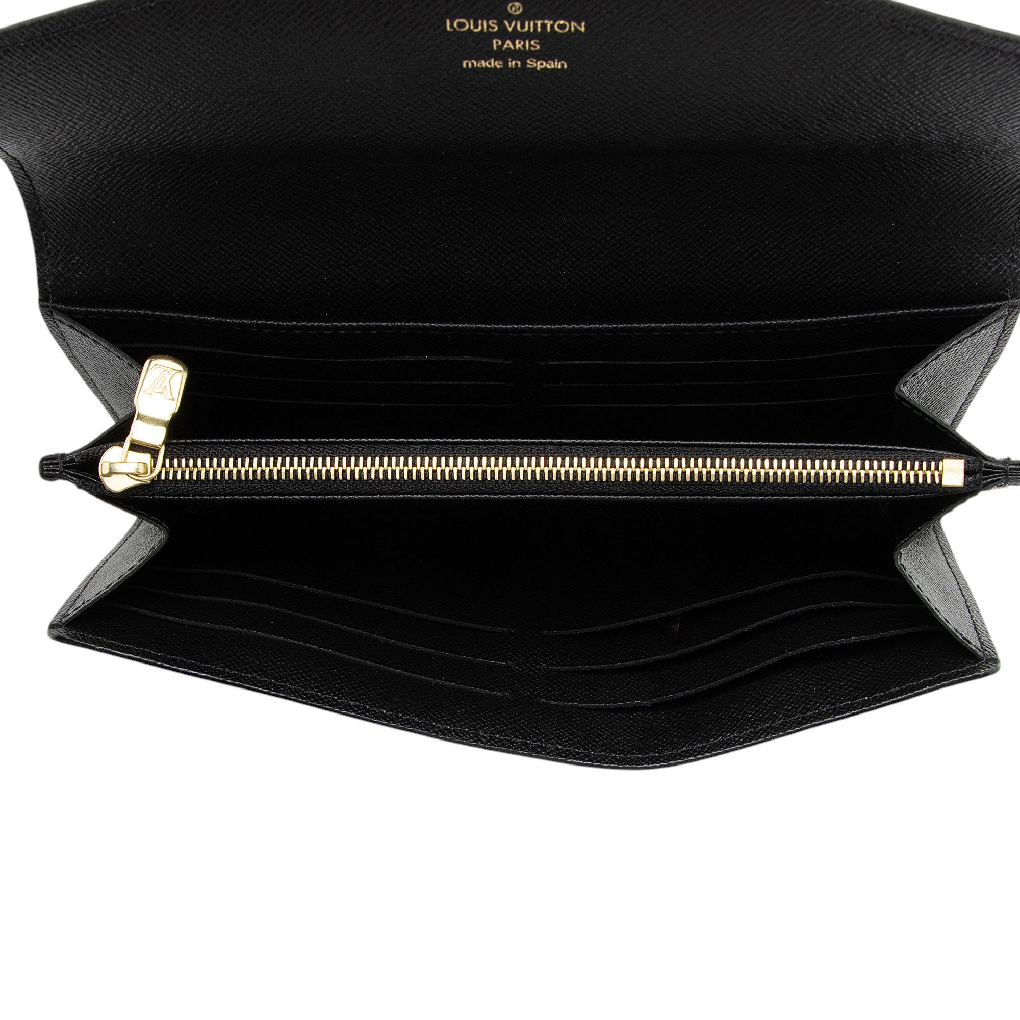 Louis Vuitton Monogram Blossom Canvas Sarah Wallet