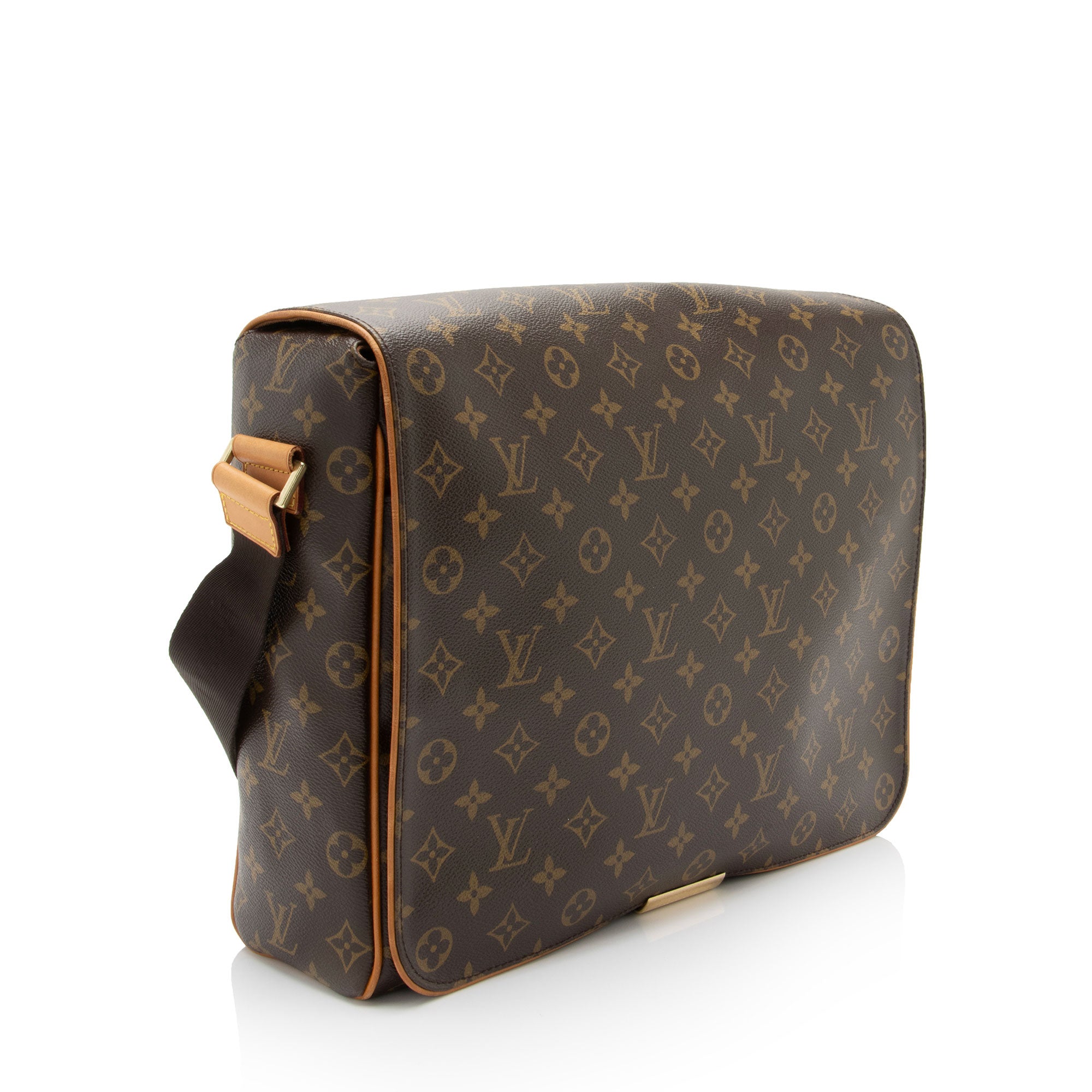 Louis Vuitton Monogram Canvas Abbesses Messenger Bag (SHF-qeNApQ)