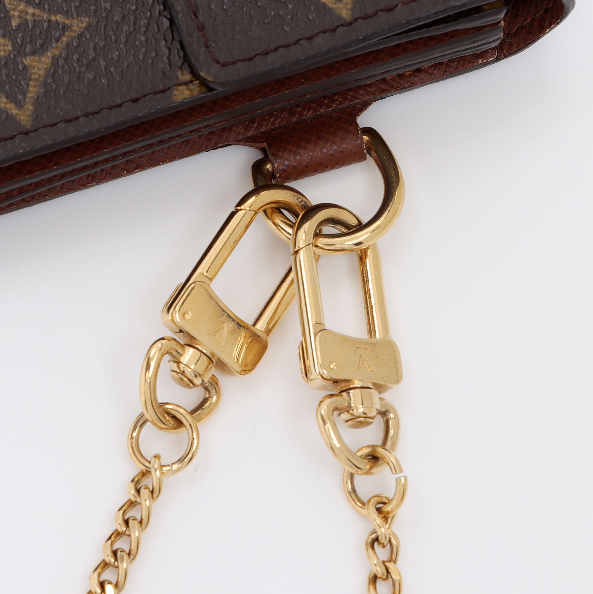 Louis Vuitton Monogram Canvas Accordeon Wallet (SHF-SfJfhn)