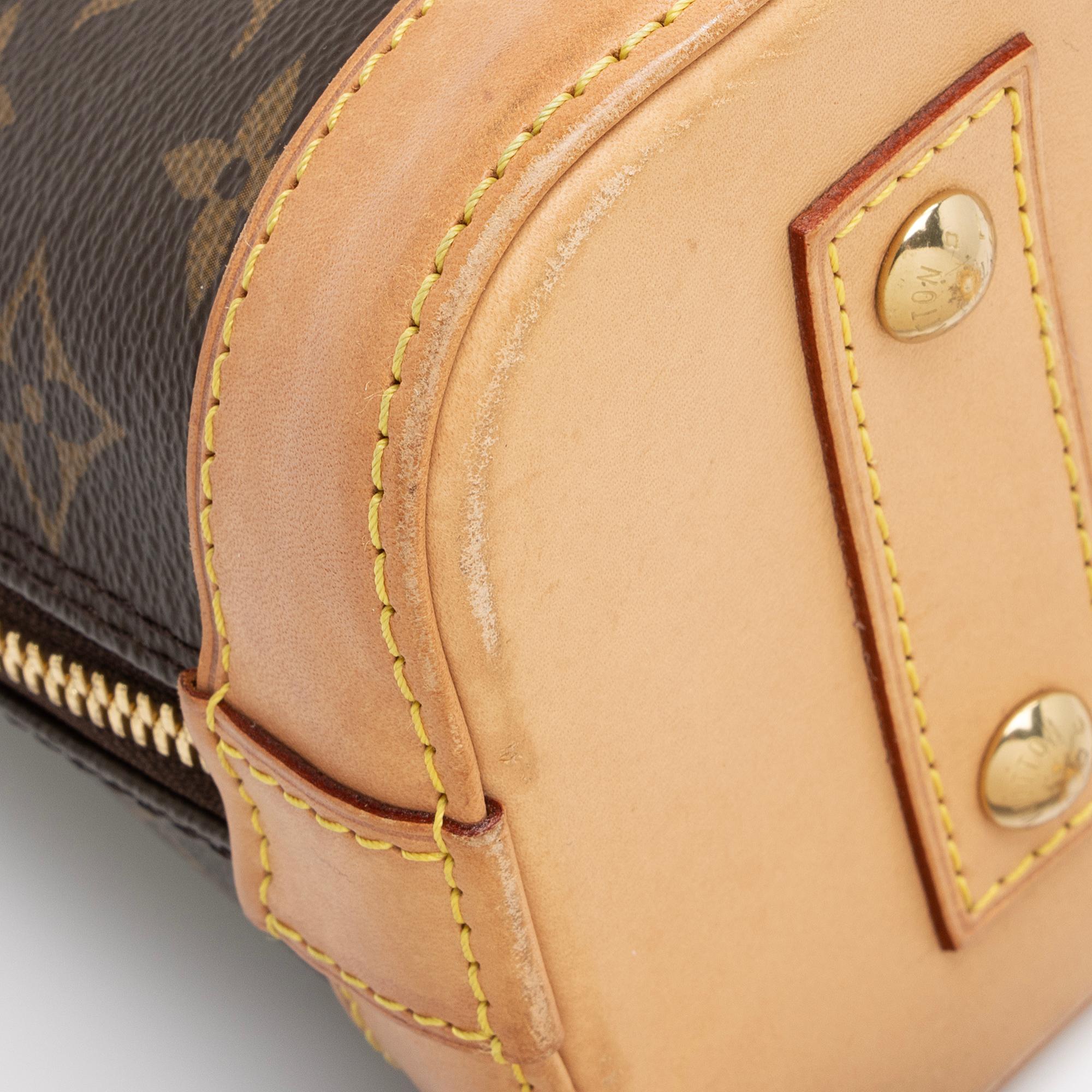 Louis Vuitton Monogram Canvas Alma BB Satchel (SHF-RDvgz0)