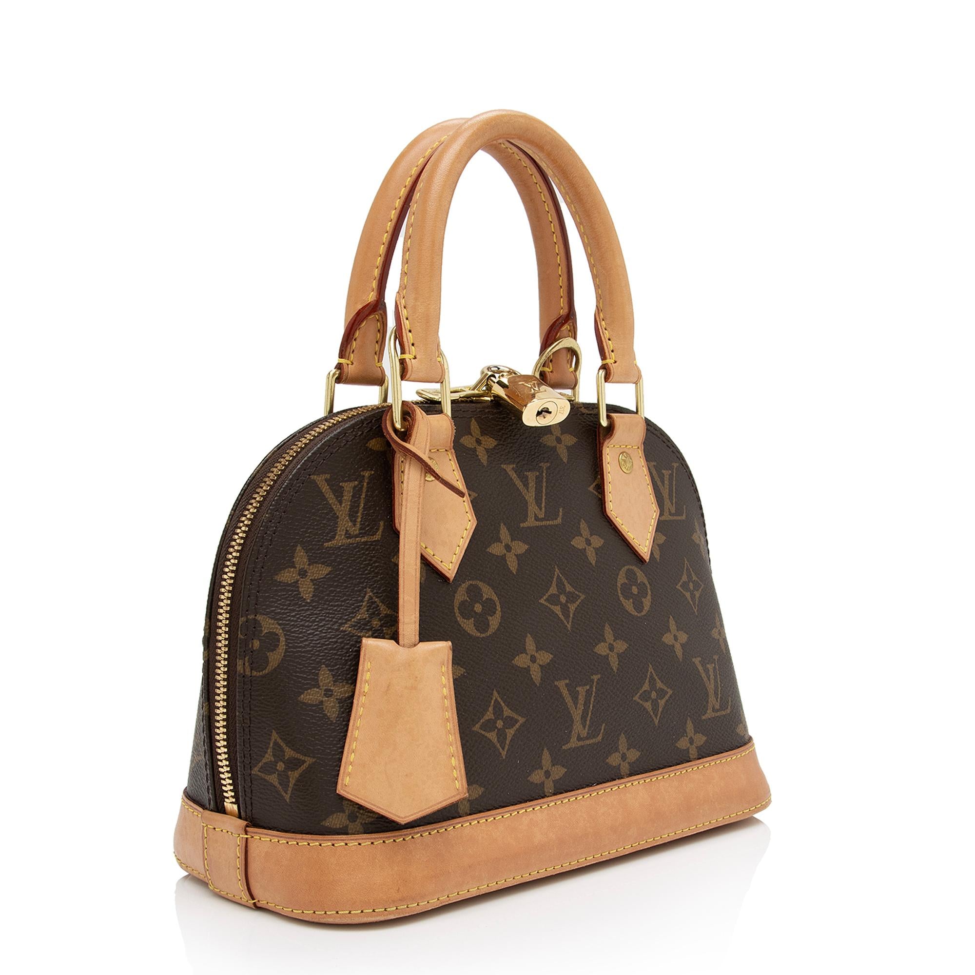 Louis Vuitton Monogram Canvas Alma BB Satchel (SHF-RDvgz0)