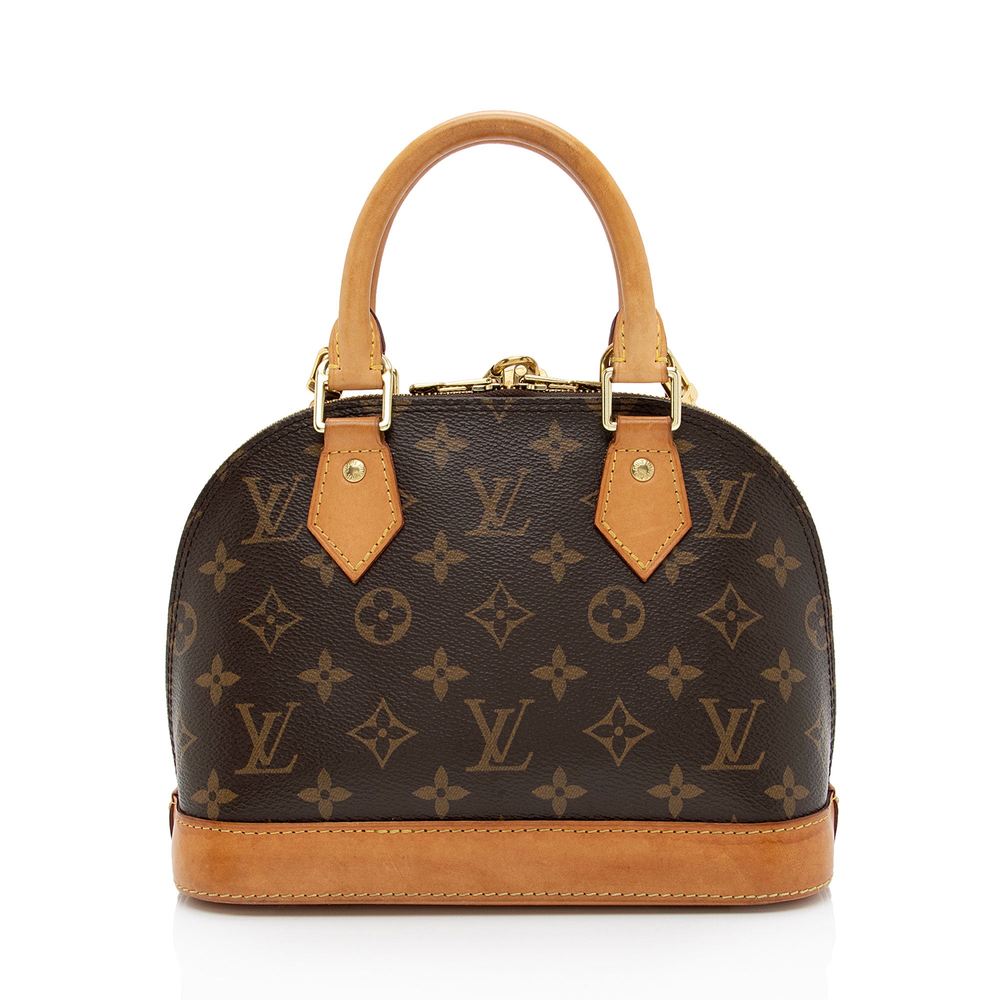 Louis Vuitton Monogram Canvas Alma BB Satchel (SHF-ymVpow)