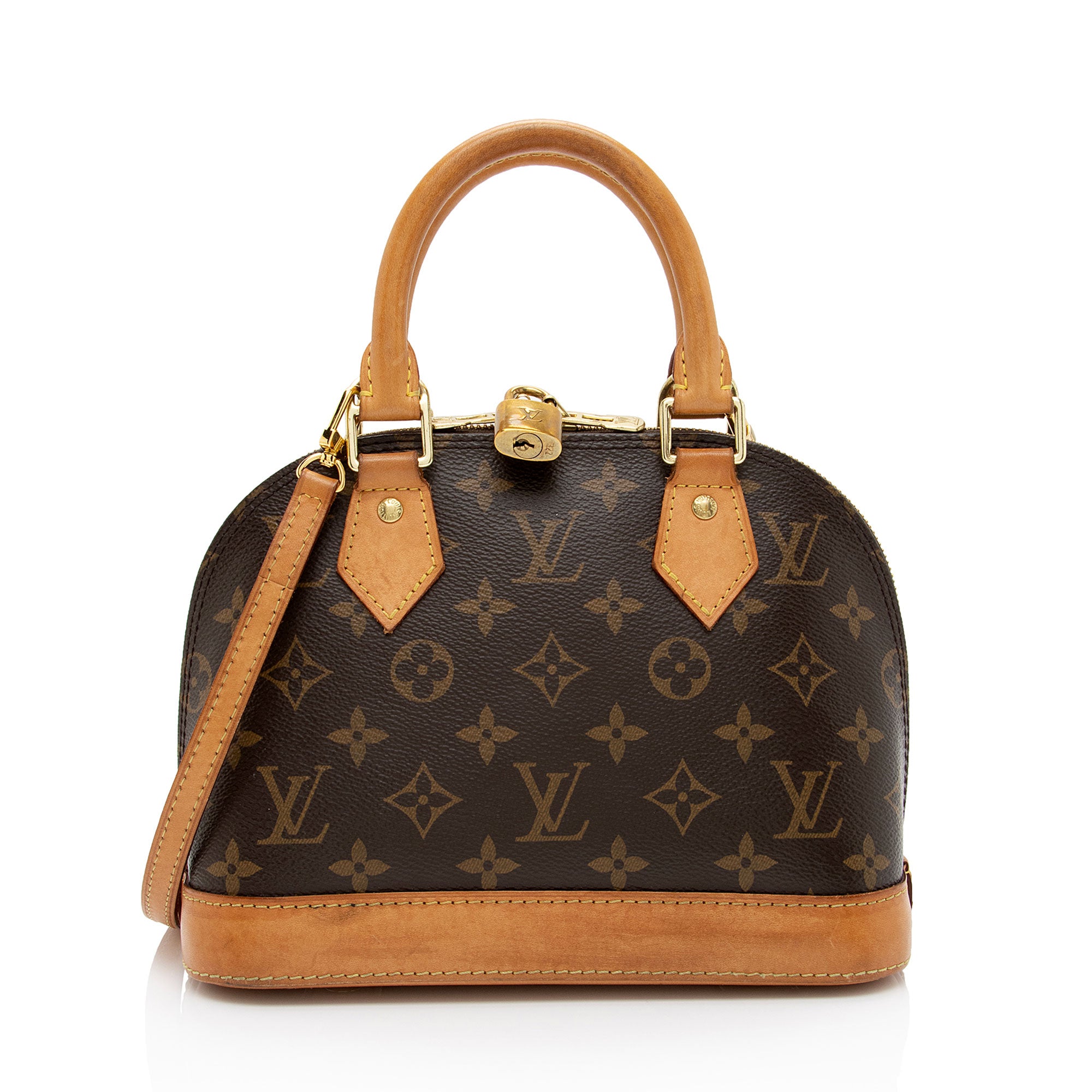 Louis Vuitton Monogram Canvas Alma BB Satchel (SHF-ymVpow)