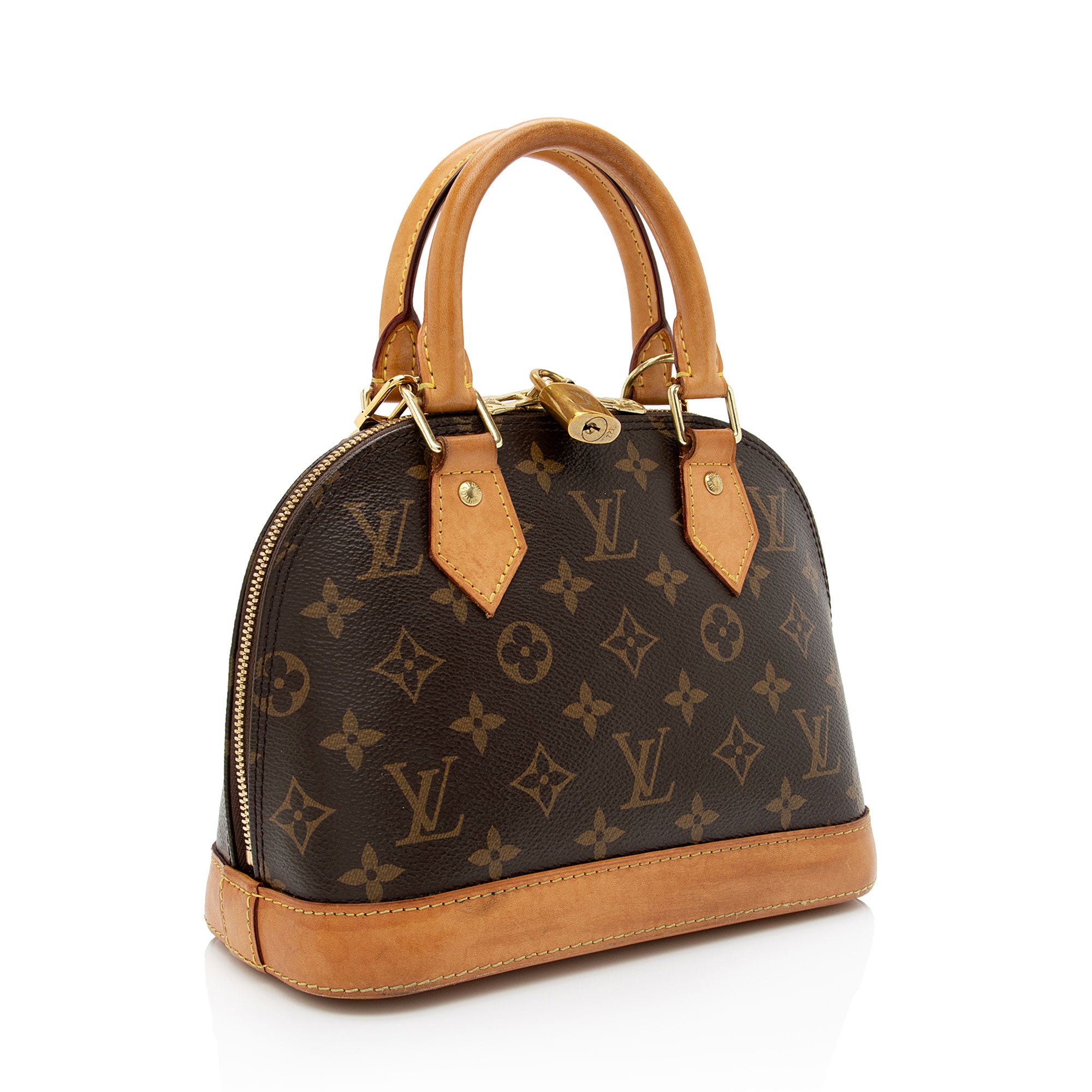 Louis Vuitton Monogram Canvas Alma BB Satchel (SHF-ymVpow)