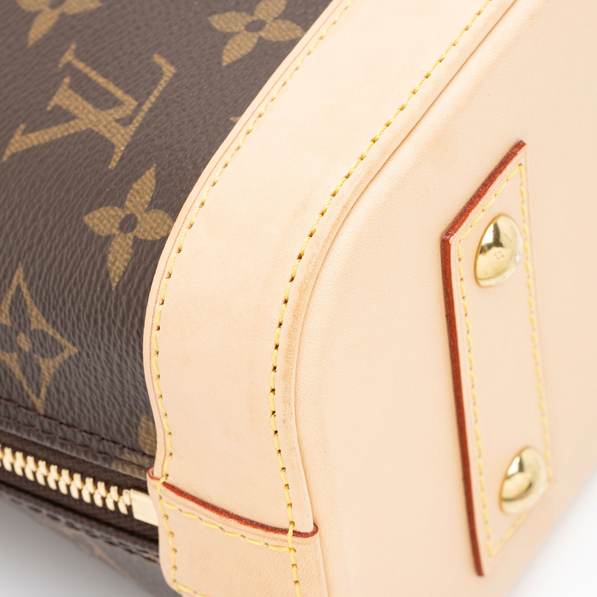 Louis Vuitton Monogram Canvas Alma BB Satchel (SHF-lI4JeZ)