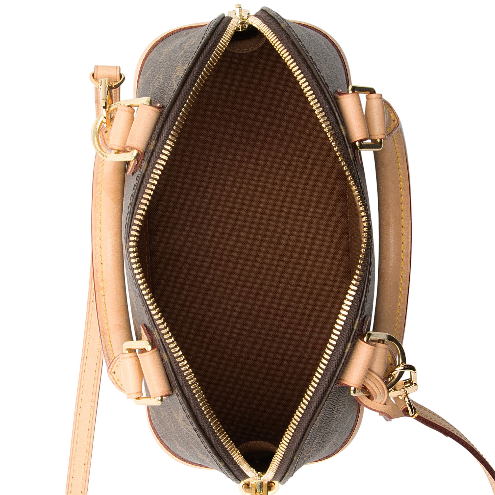 Louis Vuitton Monogram Canvas Alma BB Satchel (SHF-lI4JeZ)