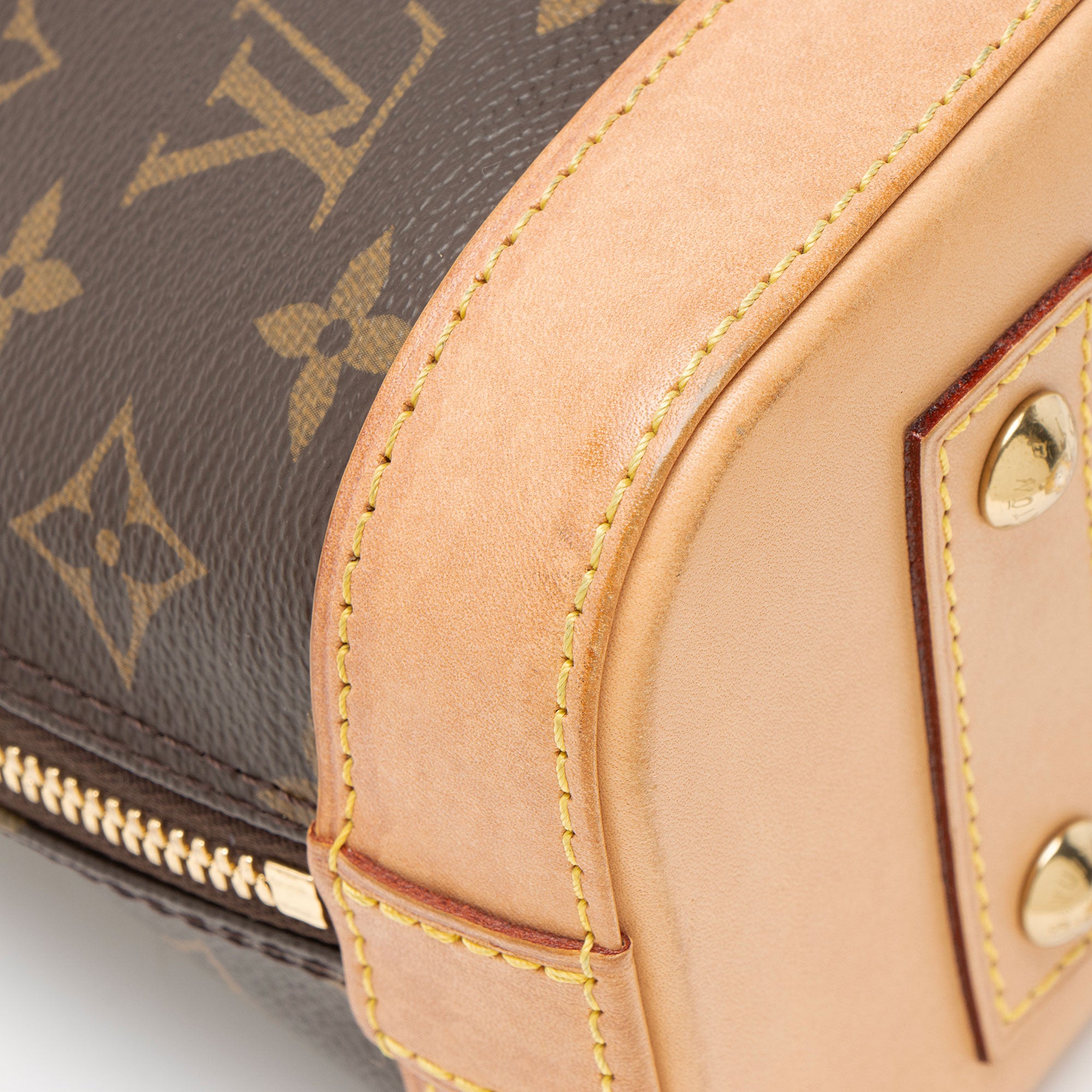 Louis Vuitton Monogram Canvas Alma BB Satchel