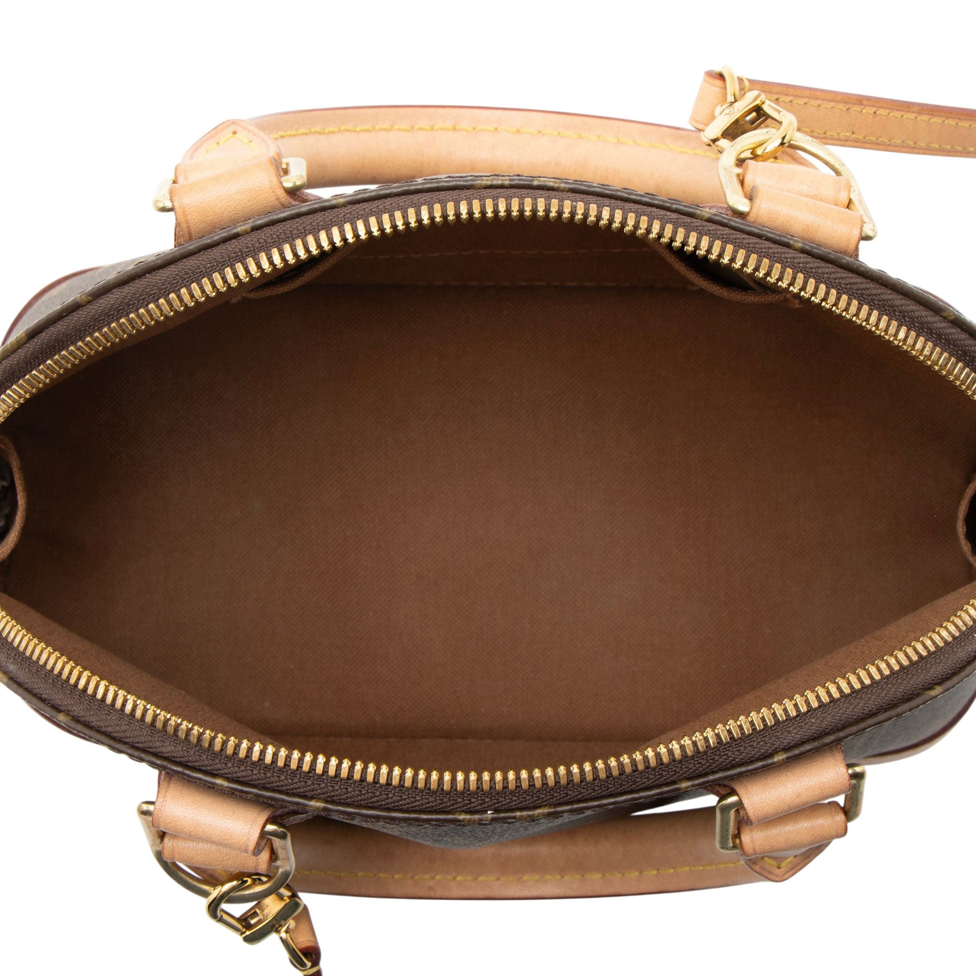 Louis Vuitton Monogram Canvas Alma BB Satchel