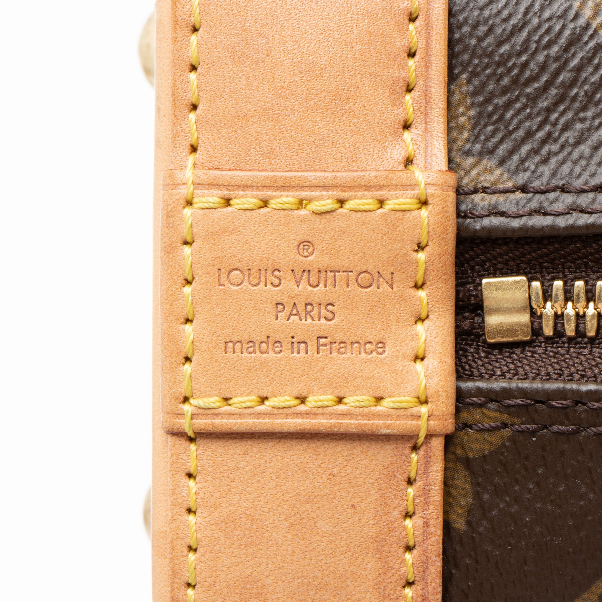 Louis Vuitton Monogram Canvas Alma BB Satchel