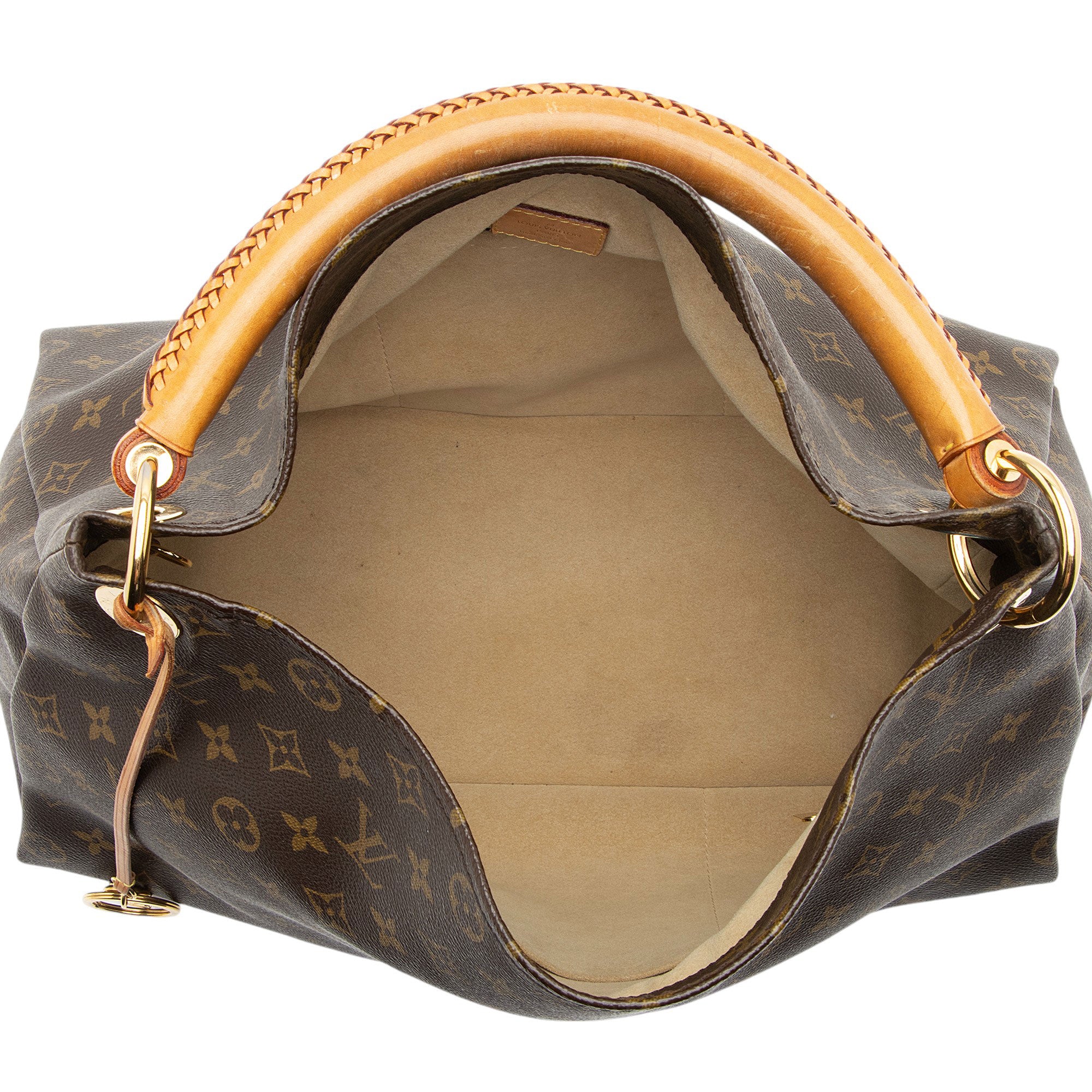 Louis Vuitton Monogram Canvas Artsy MM Shoulder Bag (SHF-owdtzI)