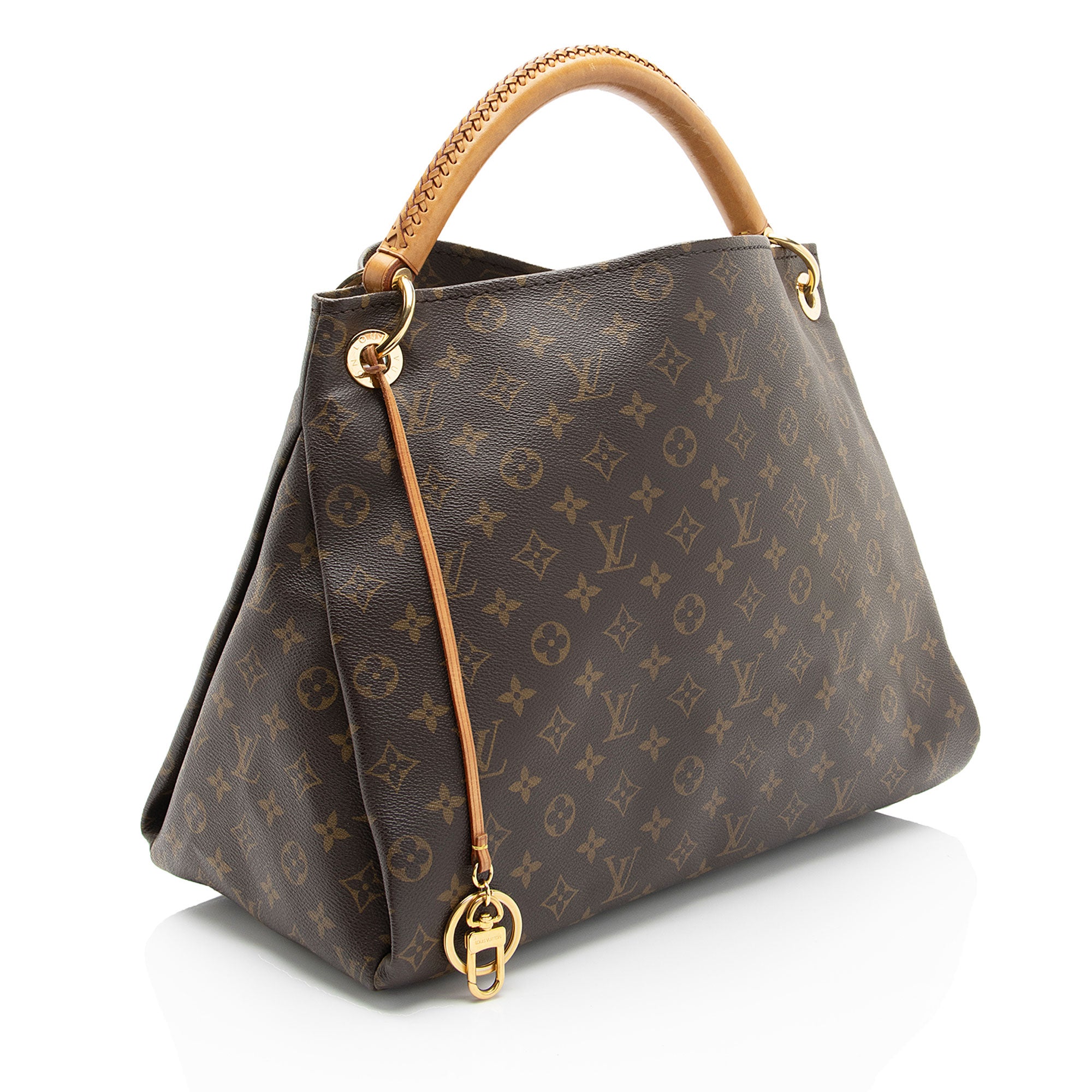 Louis Vuitton Monogram Canvas Artsy MM Shoulder Bag (SHF-owdtzI)