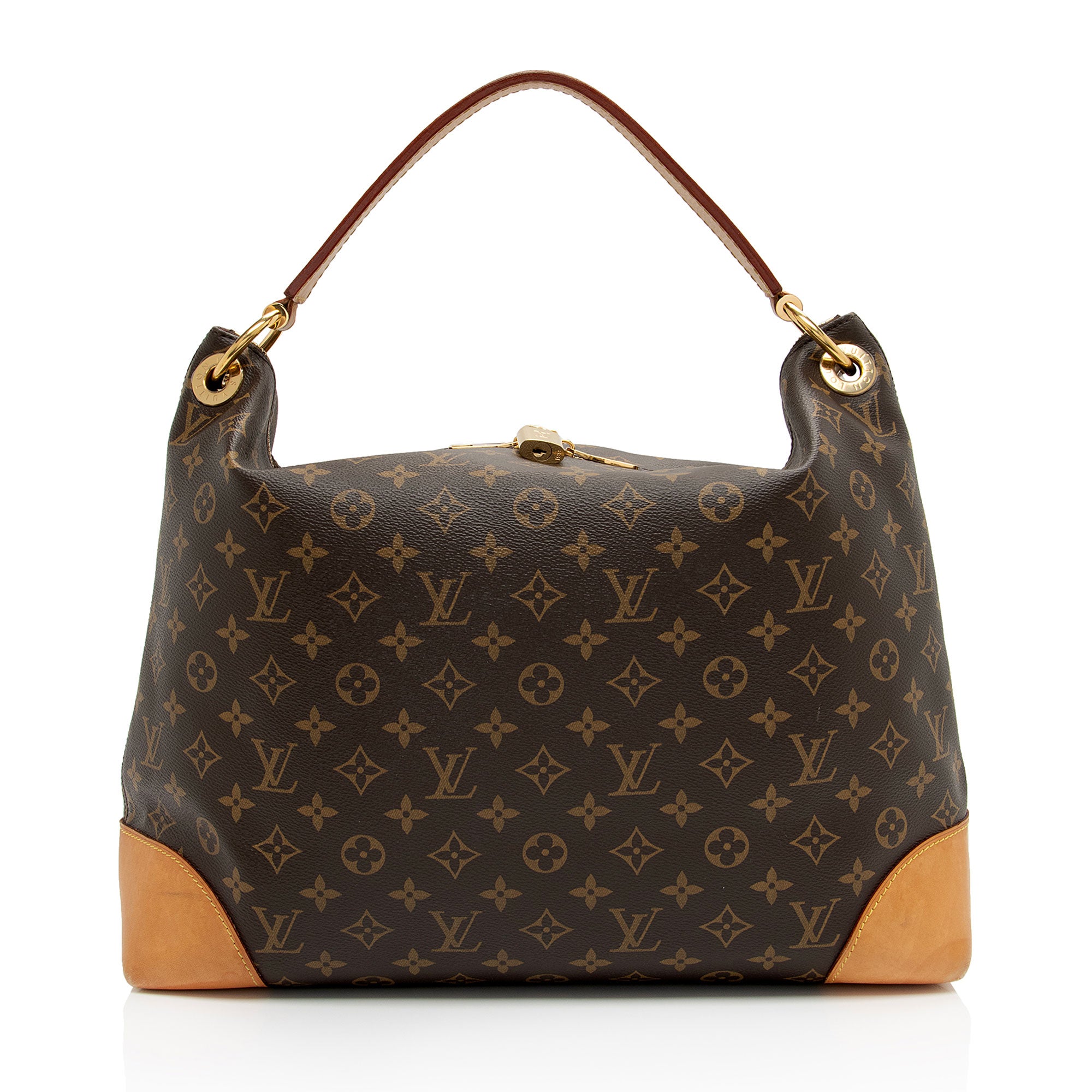 Louis Vuitton Monogram Canvas Berri MM Shoulder Bag (SHF-GOOhhJ)