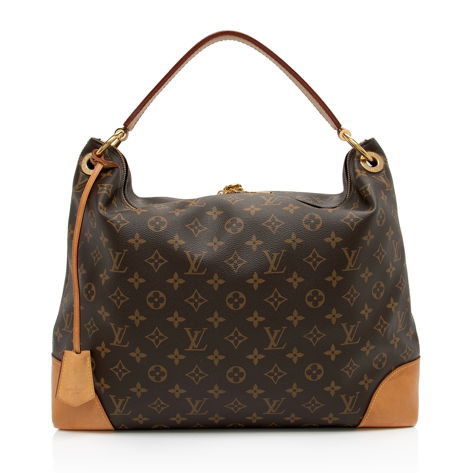 Louis Vuitton Monogram Canvas Berri MM Shoulder Bag (SHF-GOOhhJ)