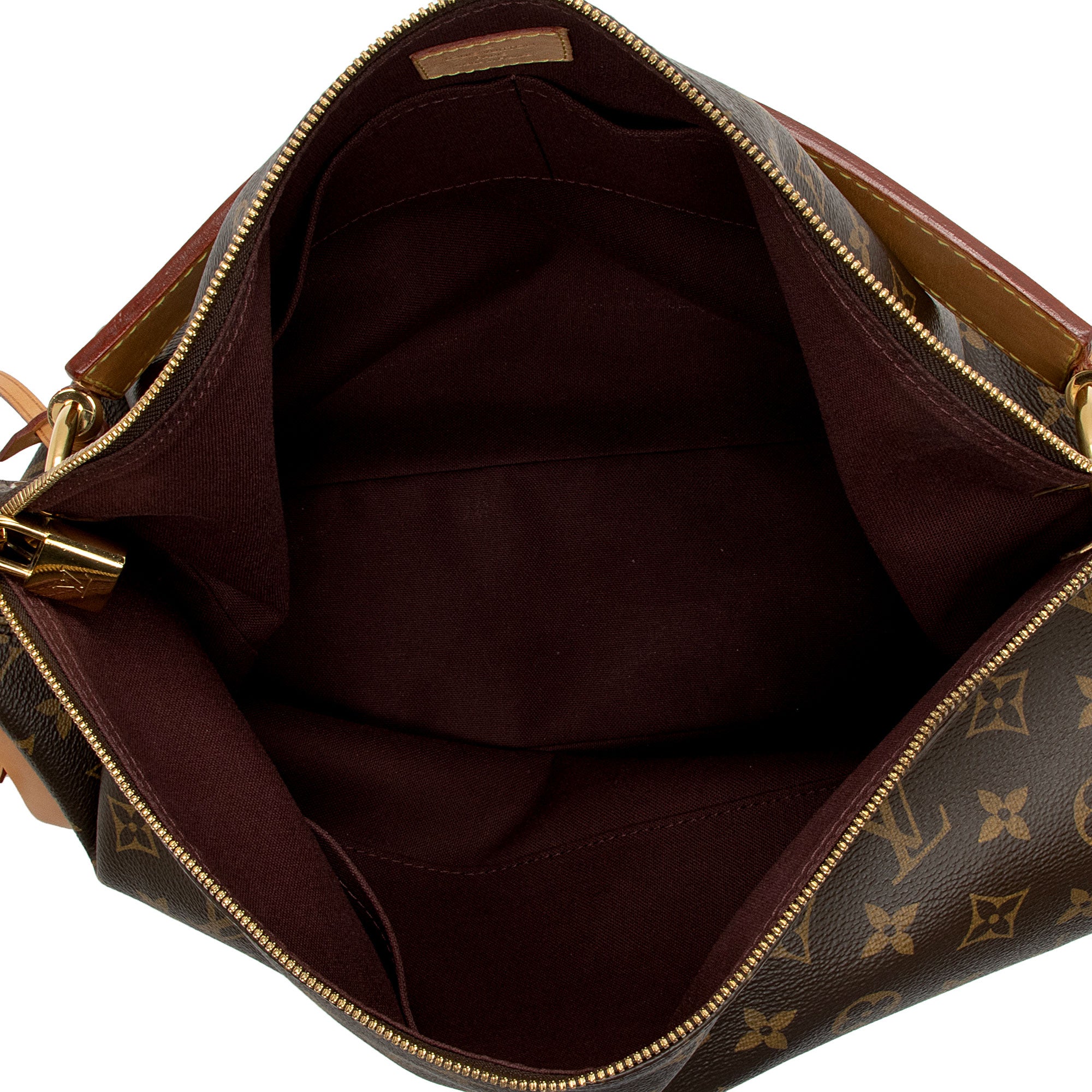 Louis Vuitton Monogram Canvas Berri MM Shoulder Bag (SHF-GOOhhJ)