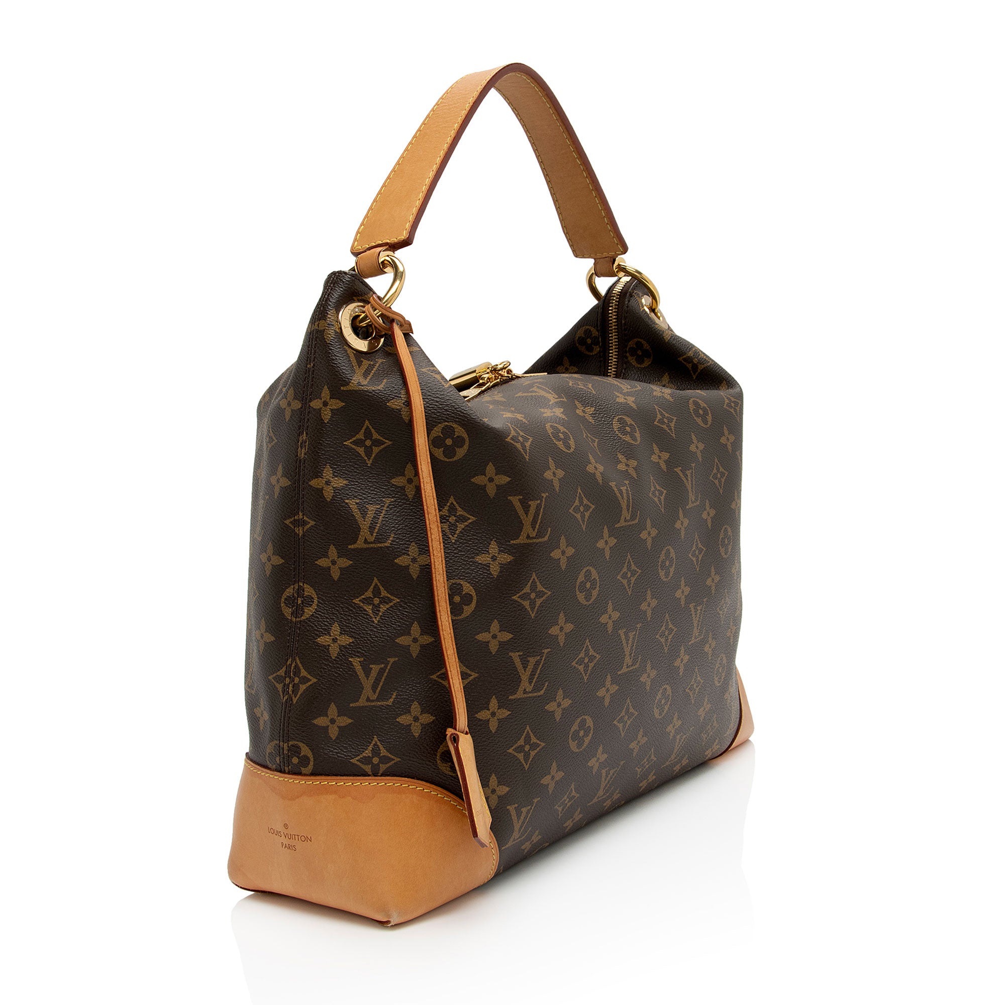 Louis Vuitton Monogram Canvas Berri MM Shoulder Bag (SHF-GOOhhJ)