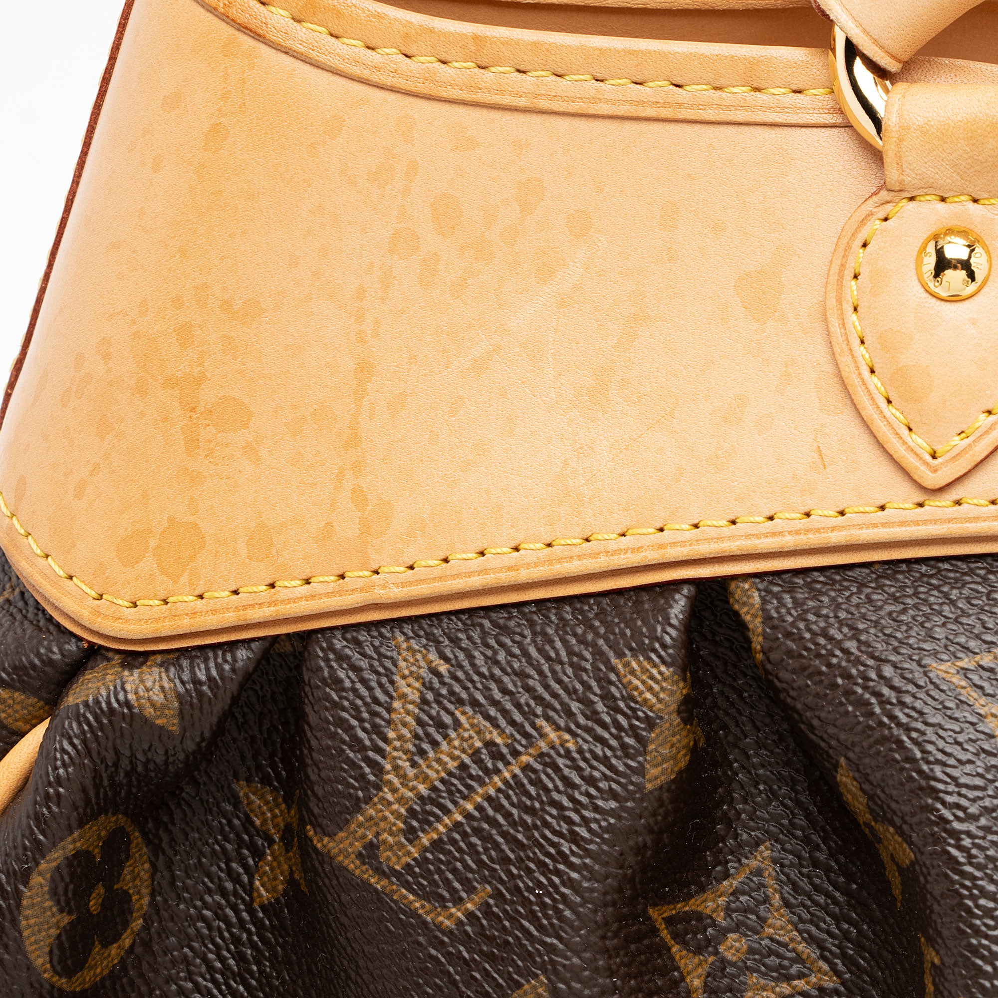 Louis Vuitton Monogram Canvas Boetie MM Satchel (SHF-1Nwm05)