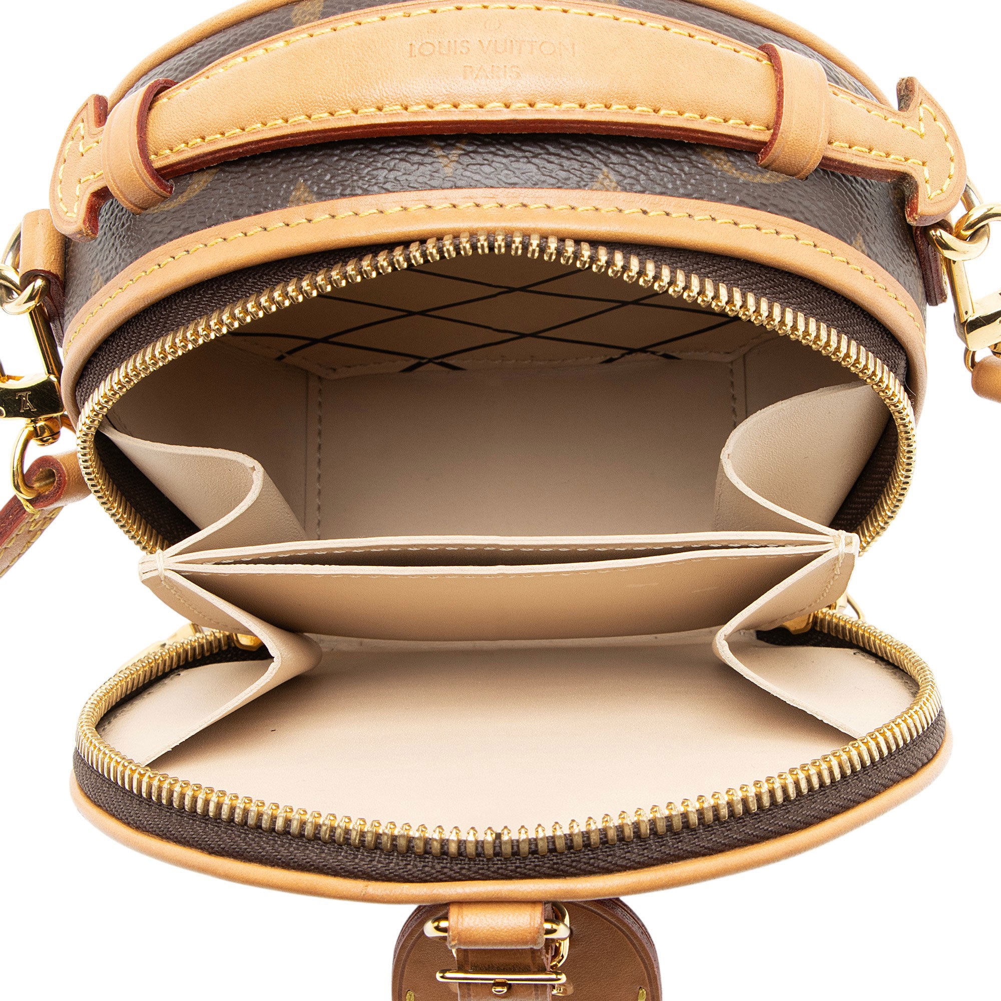 Louis Vuitton Monogram Canvas Boite Chapeau Mini Shoulder Bag