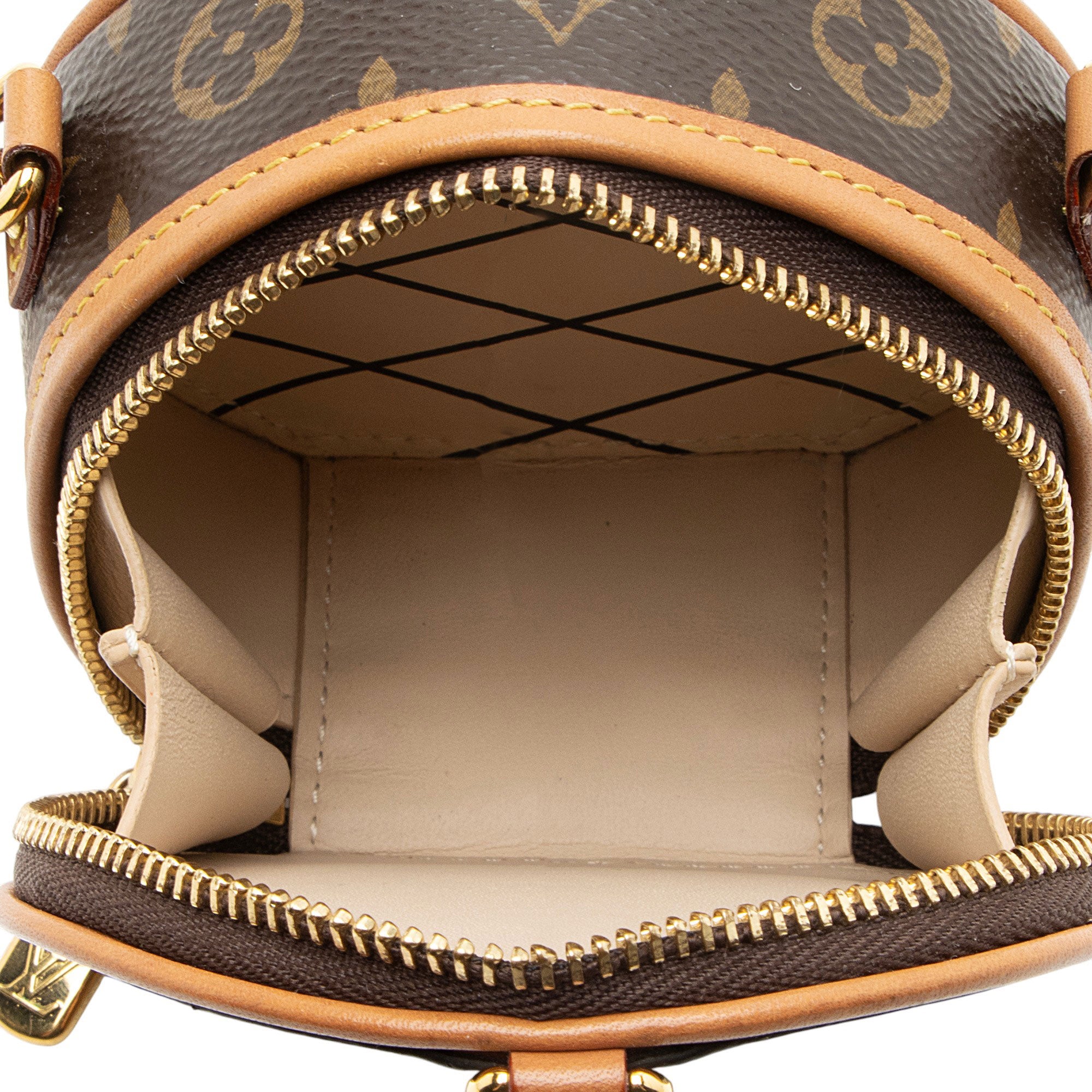 Louis Vuitton Monogram Canvas Boite Chapeau Necklace Bag