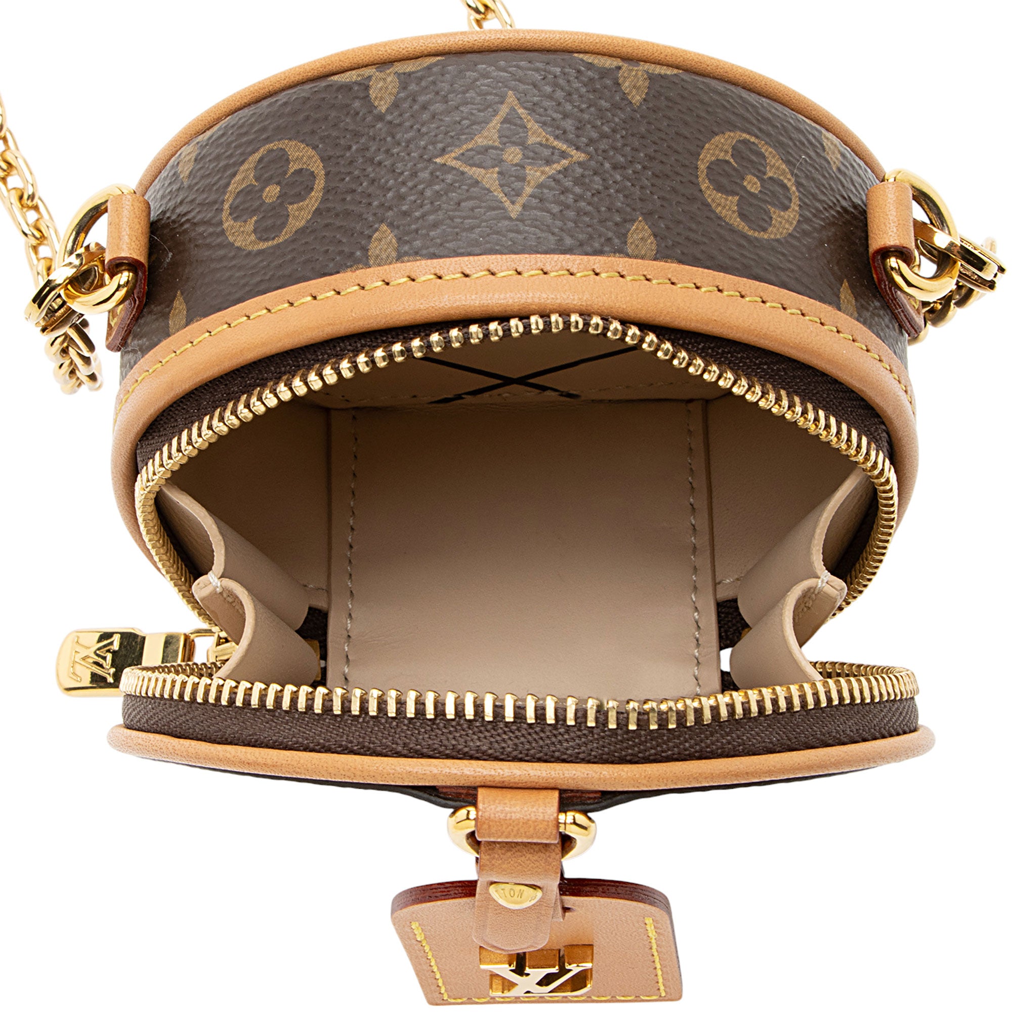 Louis Vuitton Monogram Canvas Boite Chapeau Necklace Bag