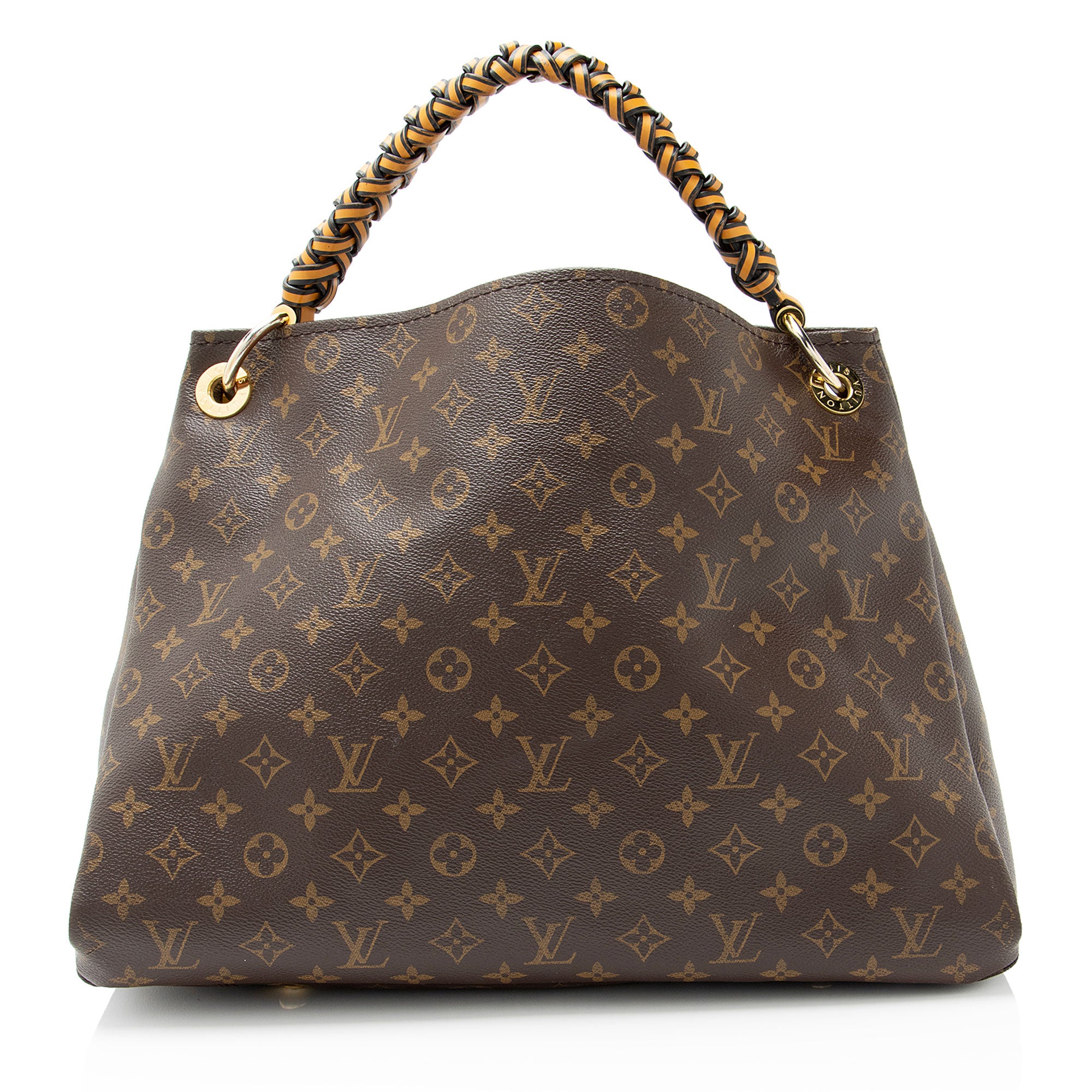 Louis Vuitton Monogram Canvas Braided Artsy MM Shoulder Bag