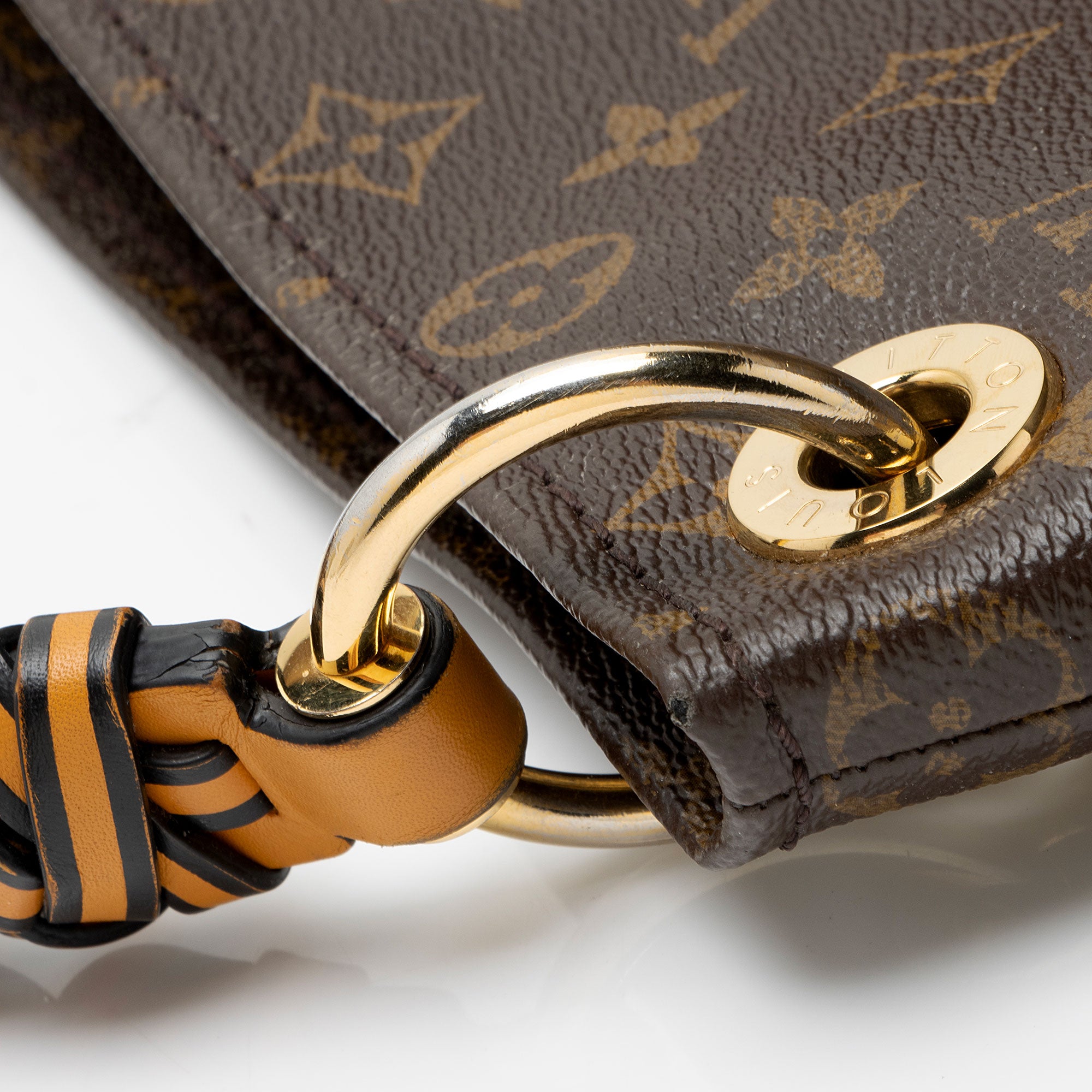 Louis Vuitton Monogram Canvas Braided Artsy MM Shoulder Bag