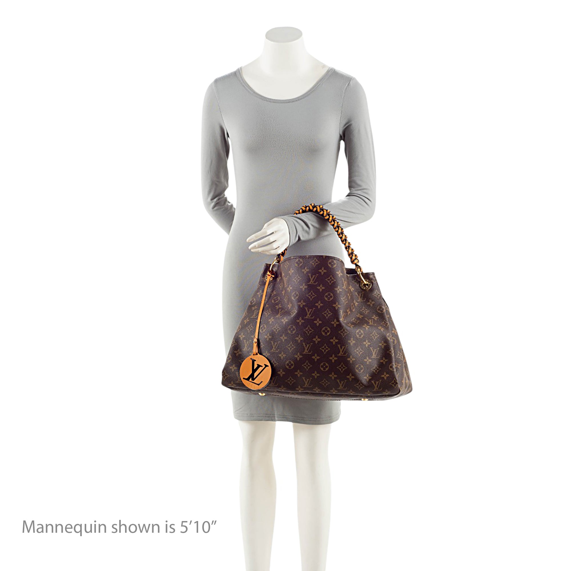 Louis Vuitton Monogram Canvas Braided Artsy MM Shoulder Bag
