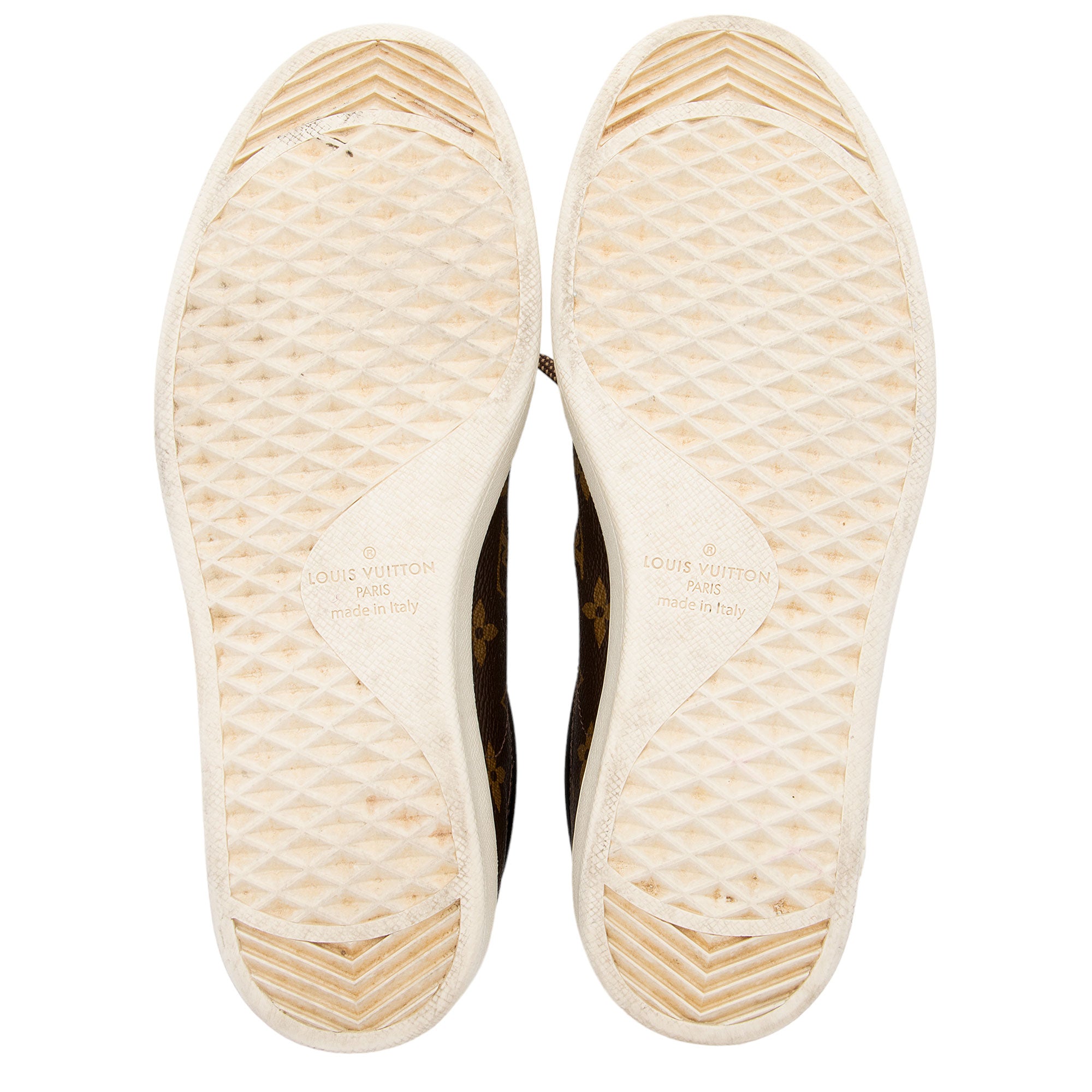 Louis Vuitton Monogram Calfskin Luxembourg Sneakers - Men's Size 6 / 36 (SHF-7pjNvf)