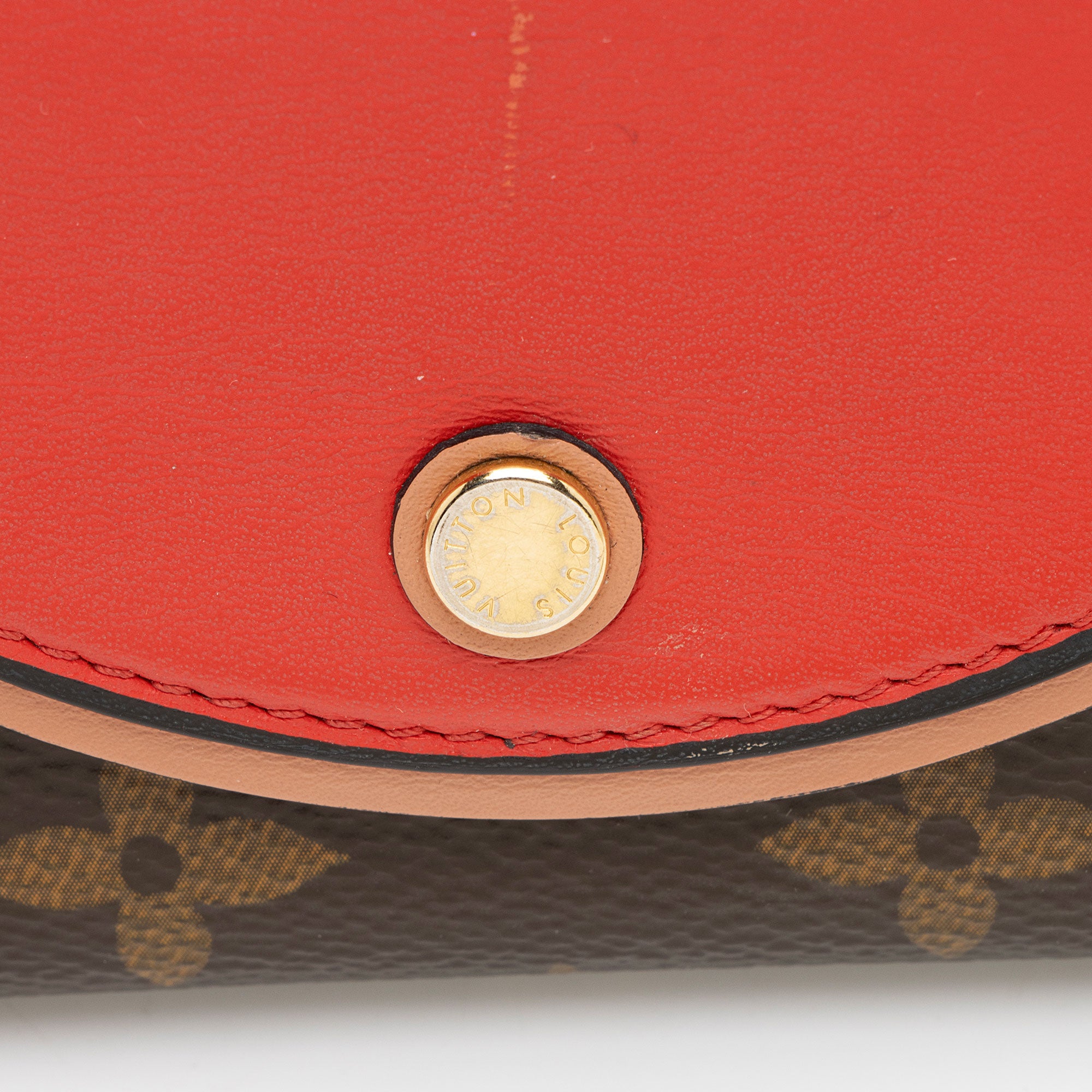 Louis Vuitton Monogram Canvas Calfskin Tuileries Compact Wallet