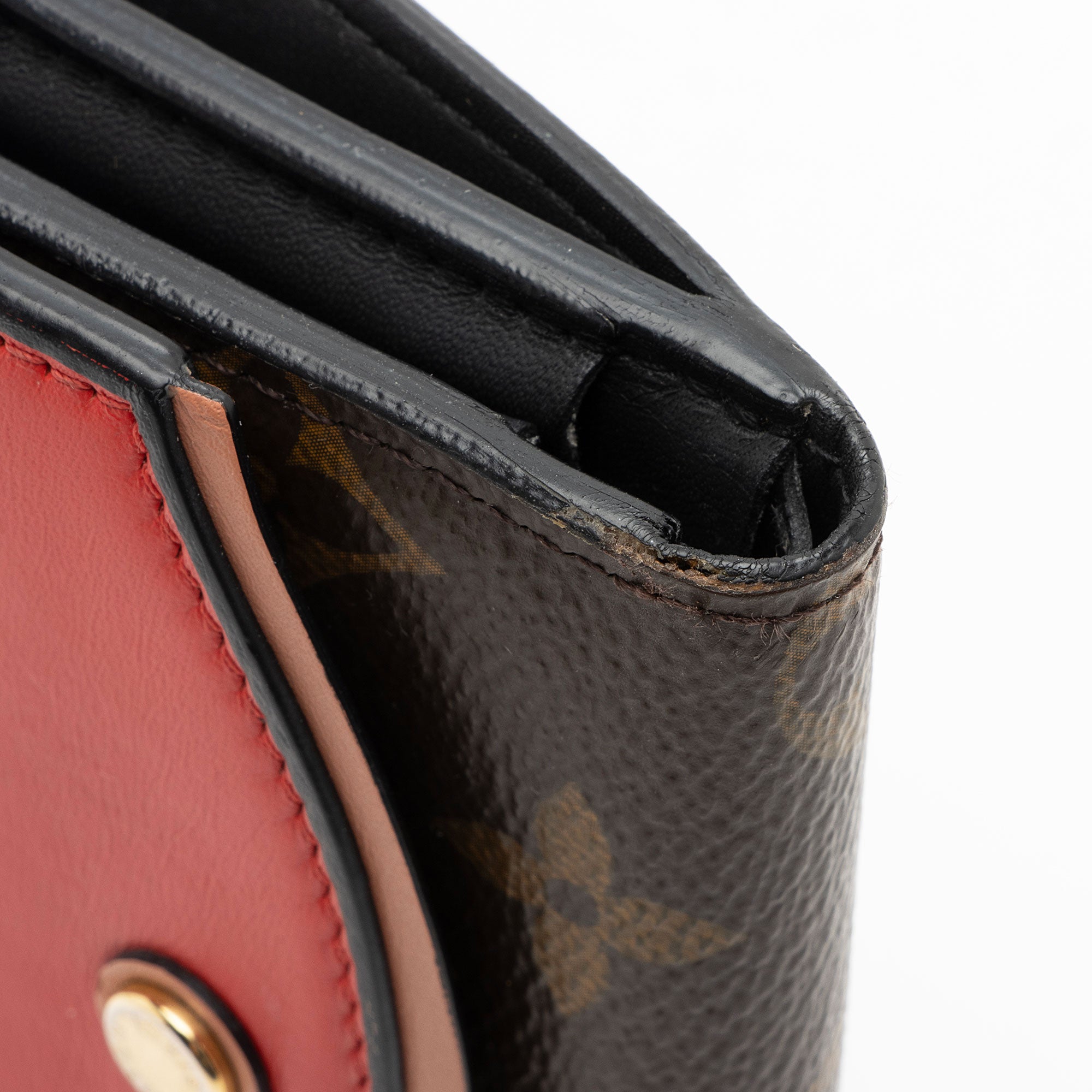 Louis Vuitton Monogram Canvas Calfskin Tuileries Compact Wallet