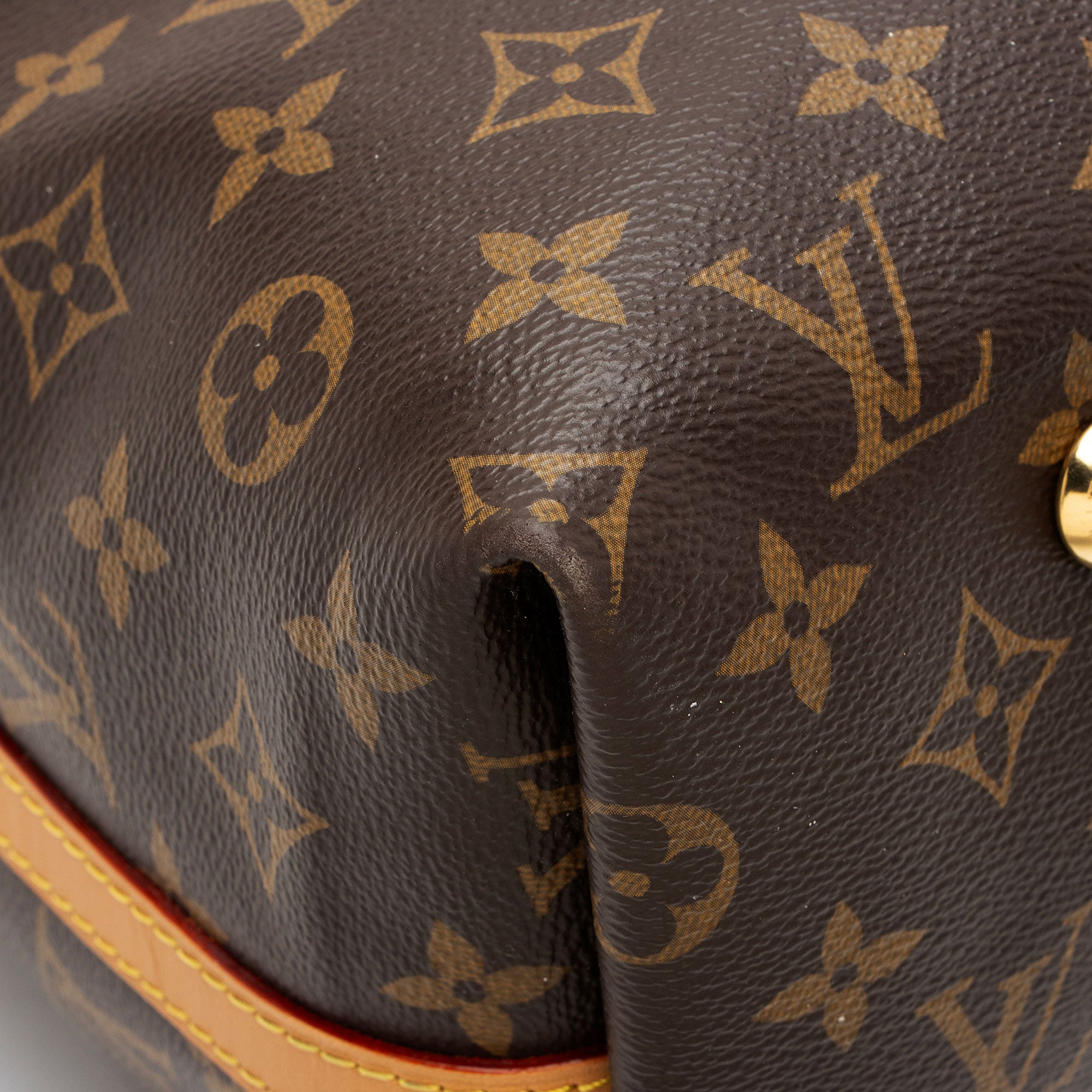 Louis Vuitton Monogram Canvas CarryAll MM Shoulder Bag