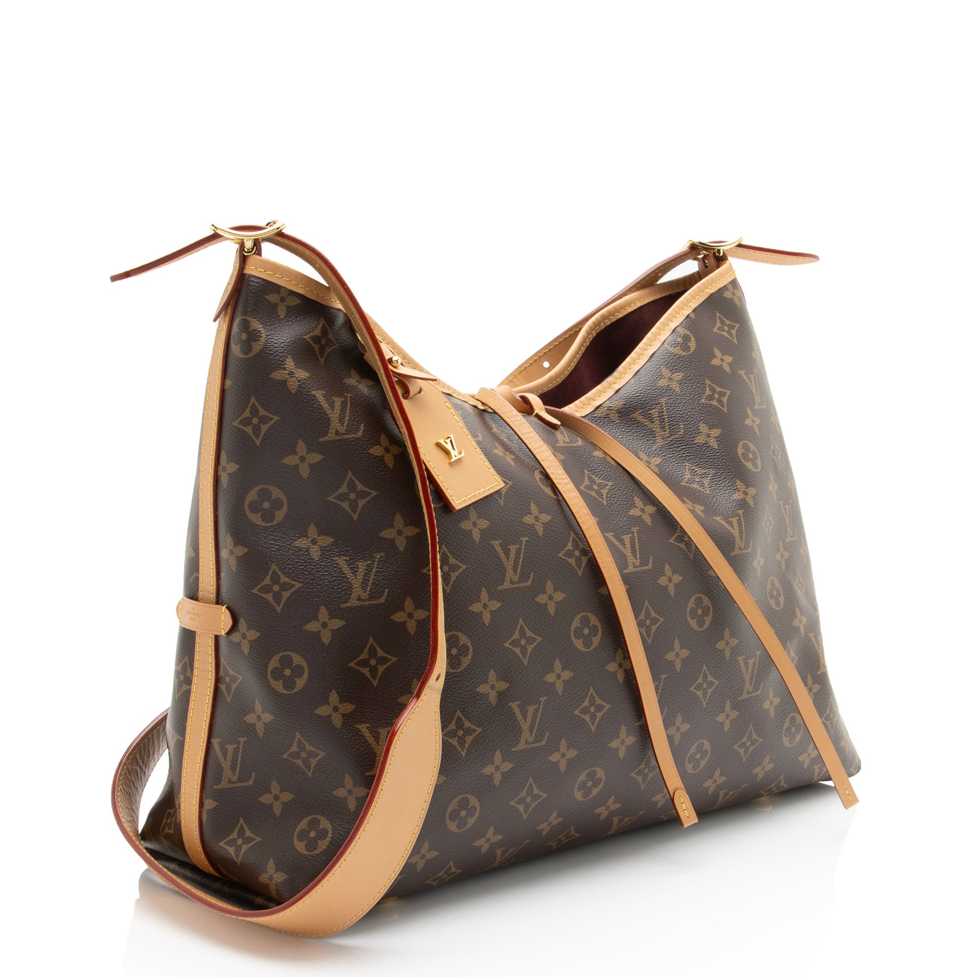 Louis Vuitton Monogram Canvas CarryAll MM Shoulder Bag
