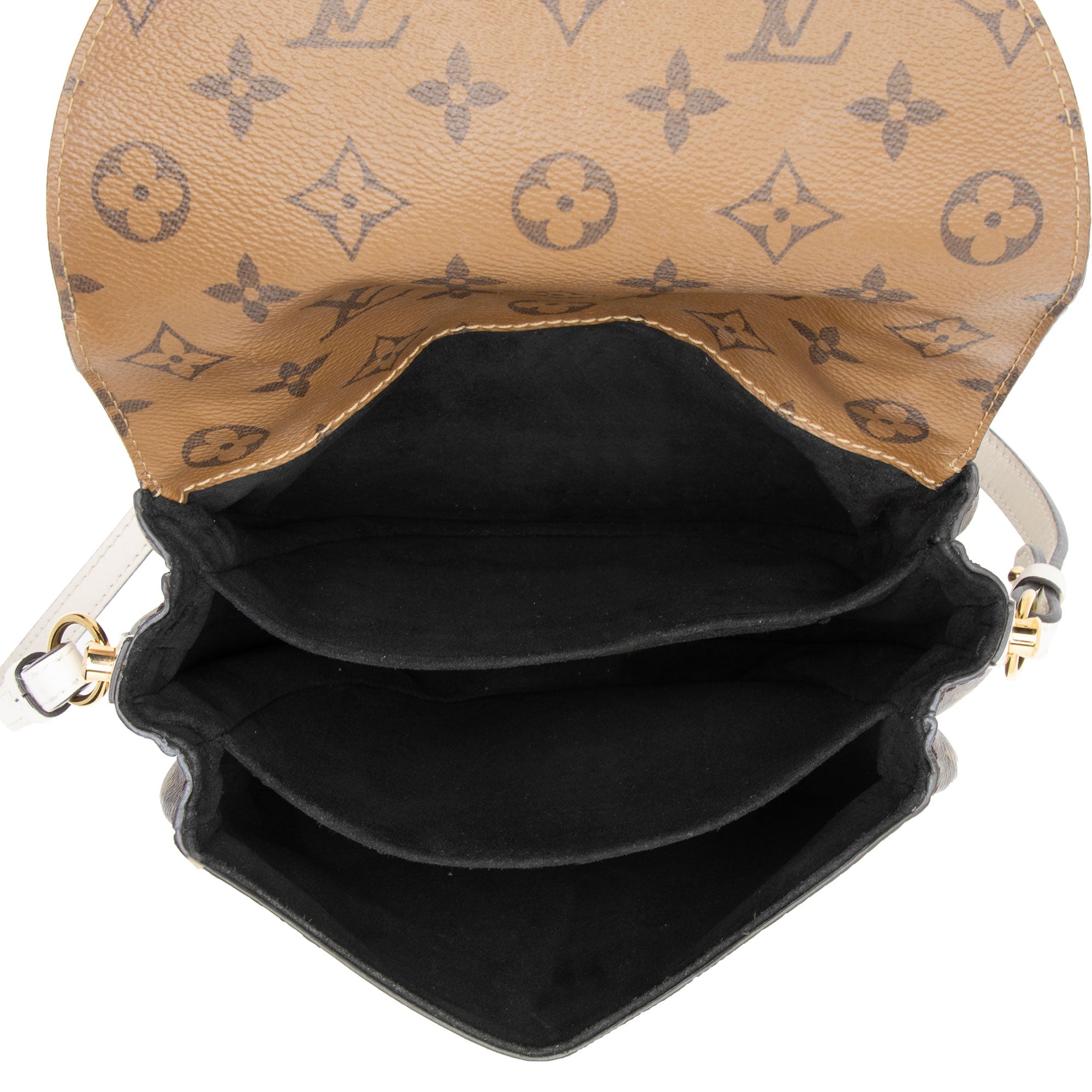 Louis Vuitton Monogram Canvas Chantilly Lock Shoulder Bag (SHF-d0iwvG)