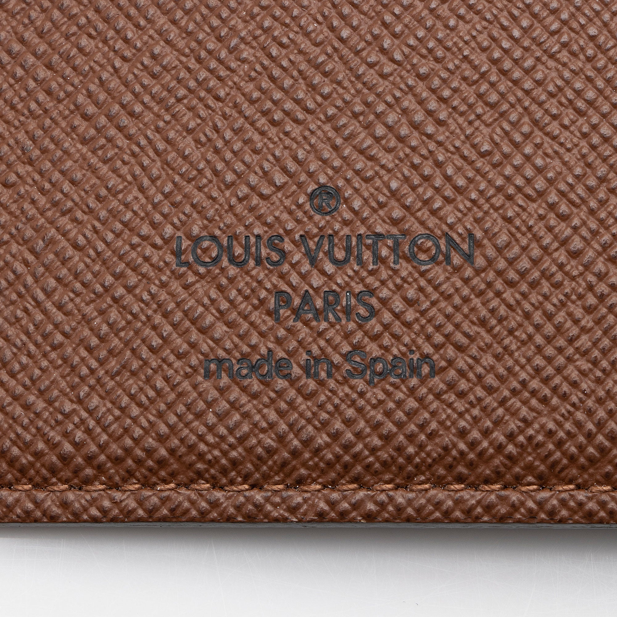 Louis Vuitton Monogram Canvas Checkbook Cover (SHF-3awlVu)