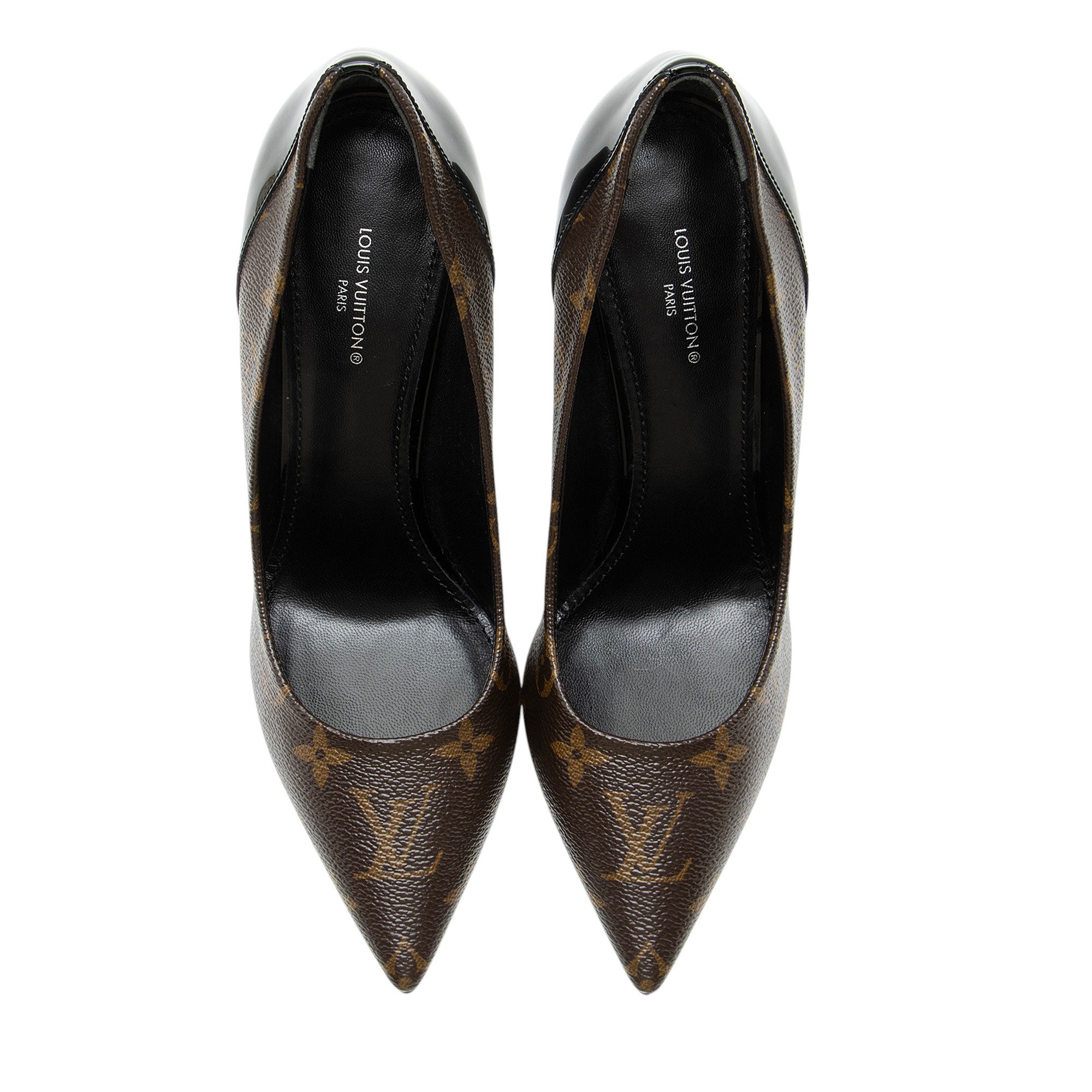Louis Vuitton Monogram Canvas Cherie Pumps - Size 7.5 / 37.5