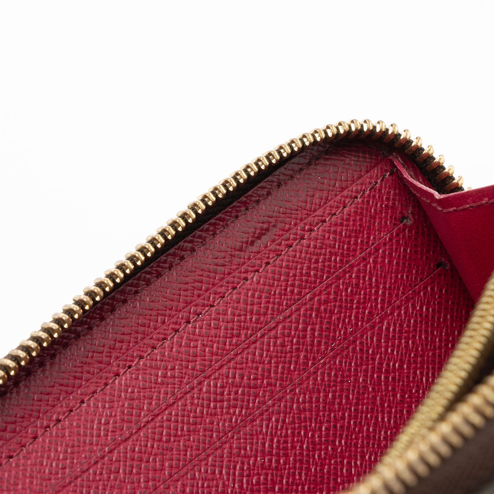 Louis Vuitton Monogram Canvas Clemence Wallet (SHF-z14ACA)