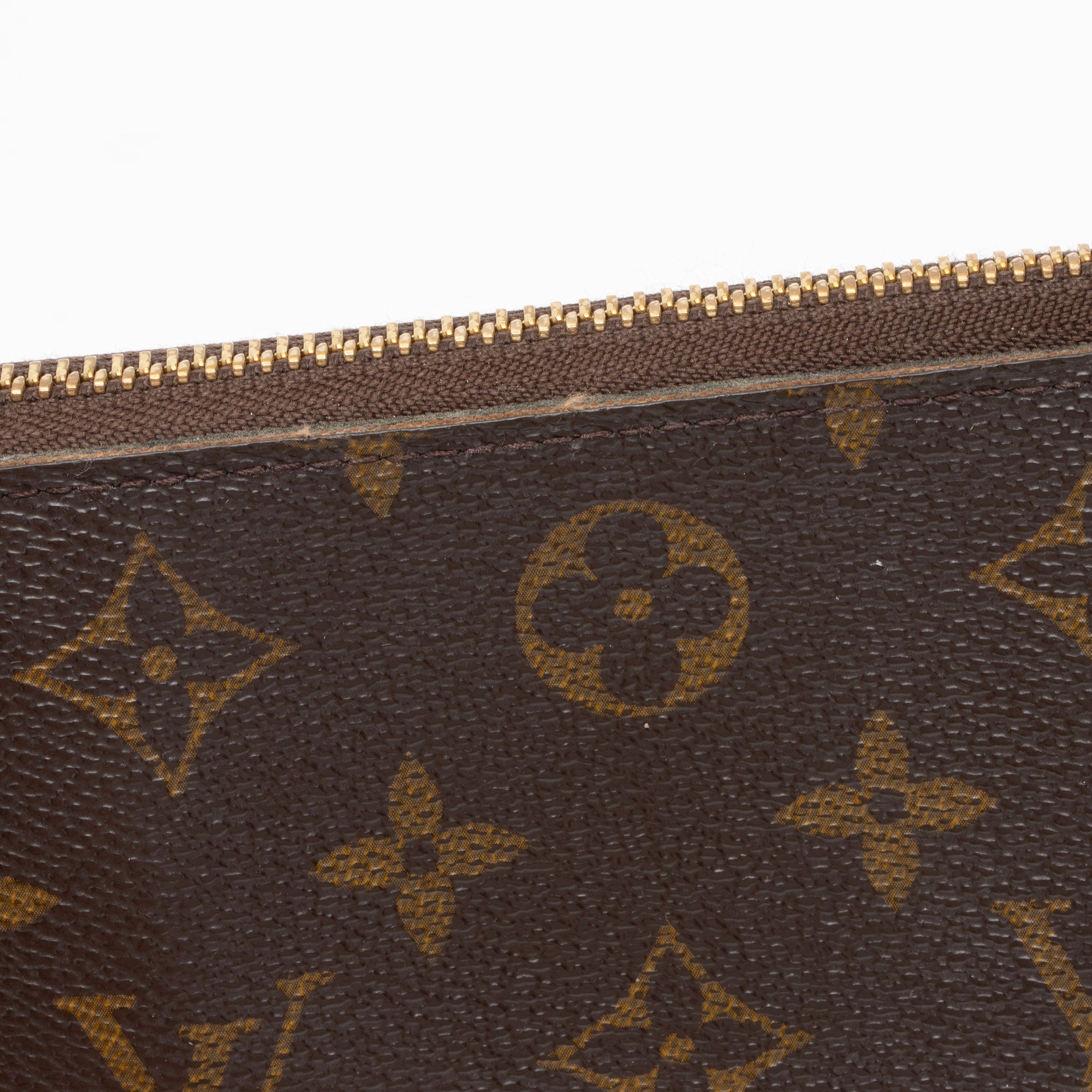 Louis Vuitton Monogram Canvas Compact Zippy Wallet