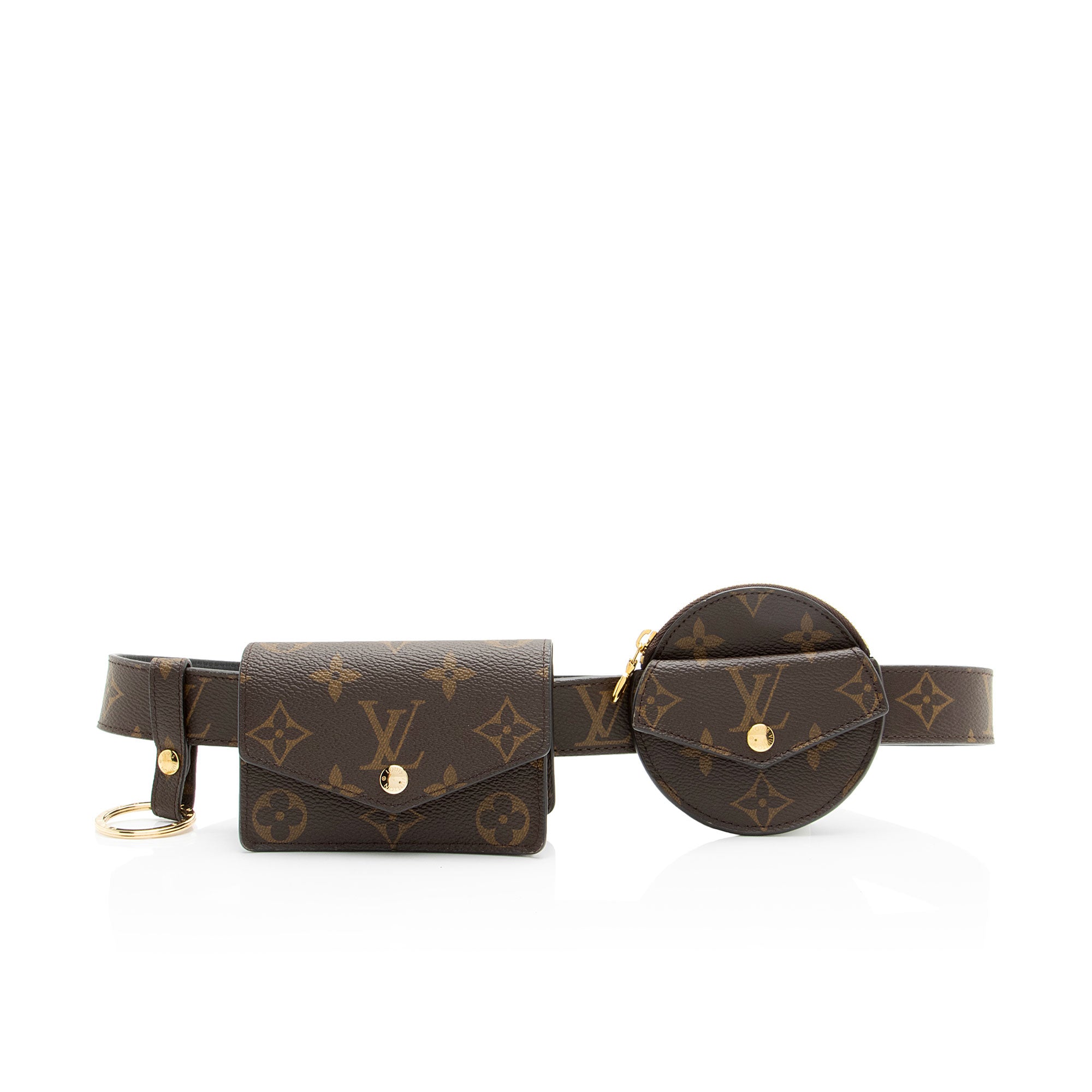 Louis Vuitton Monogram Canvas Daily Multi Pocket Belt - Size 32 / 80