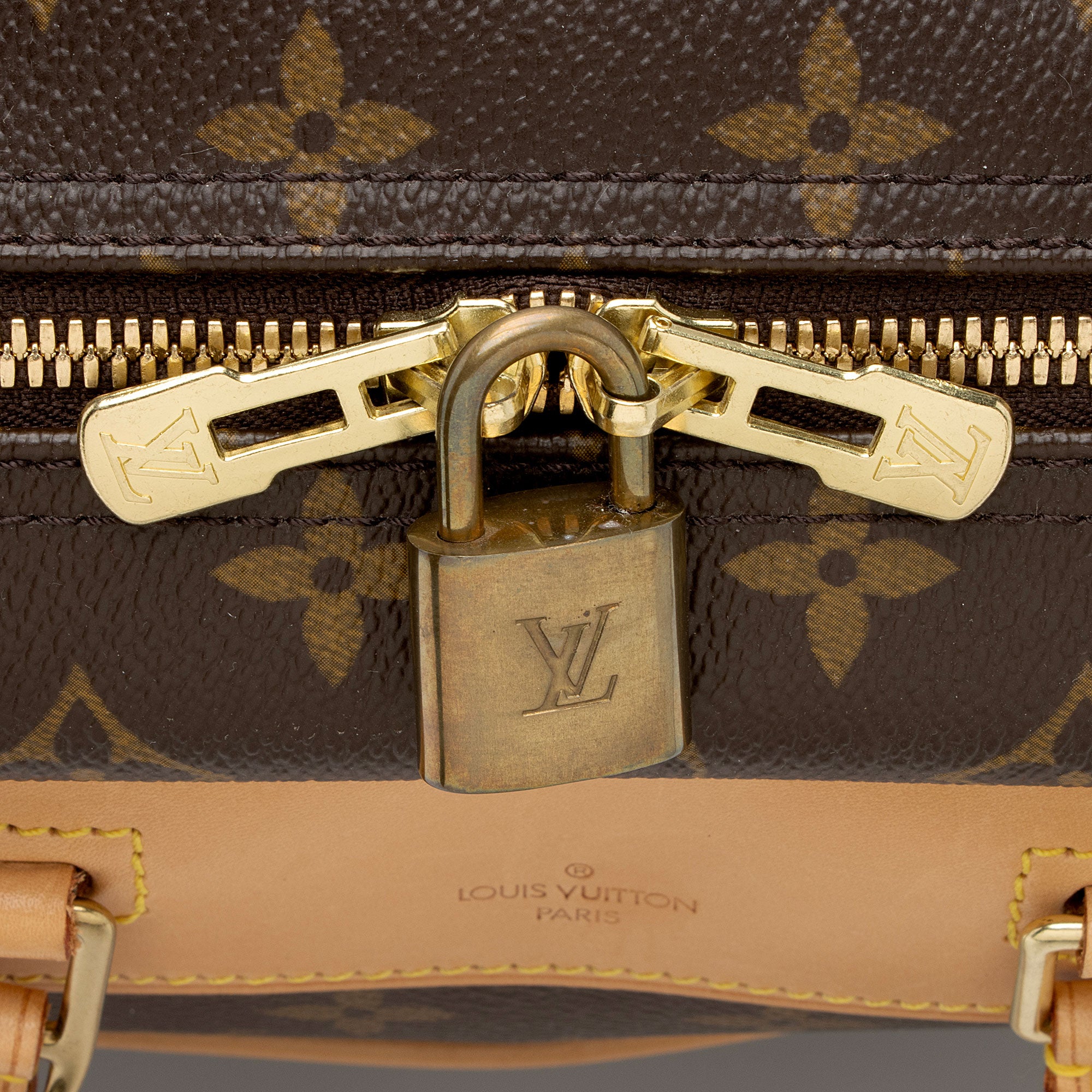 Louis Vuitton Monogram Canvas Deauville Satchel (SHF-aCt7nv)