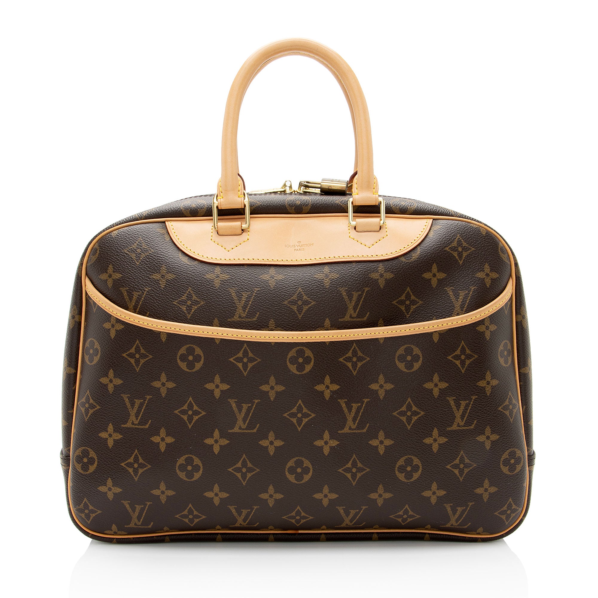 Louis Vuitton Monogram Canvas Deauville Satchel (SHF-aCt7nv)