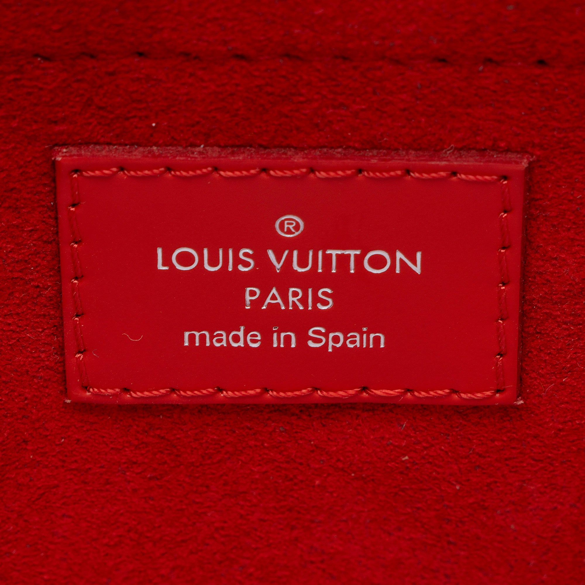 Louis Vuitton Monogram Canvas Epi Leather Saint Michel Shoulder Bag