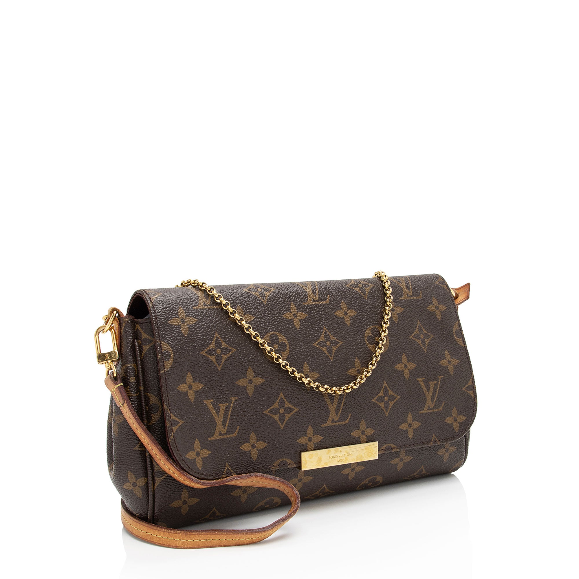 Louis Vuitton Monogram Canvas Favorite MM Shoulder Bag (SHF-xFSUWY)