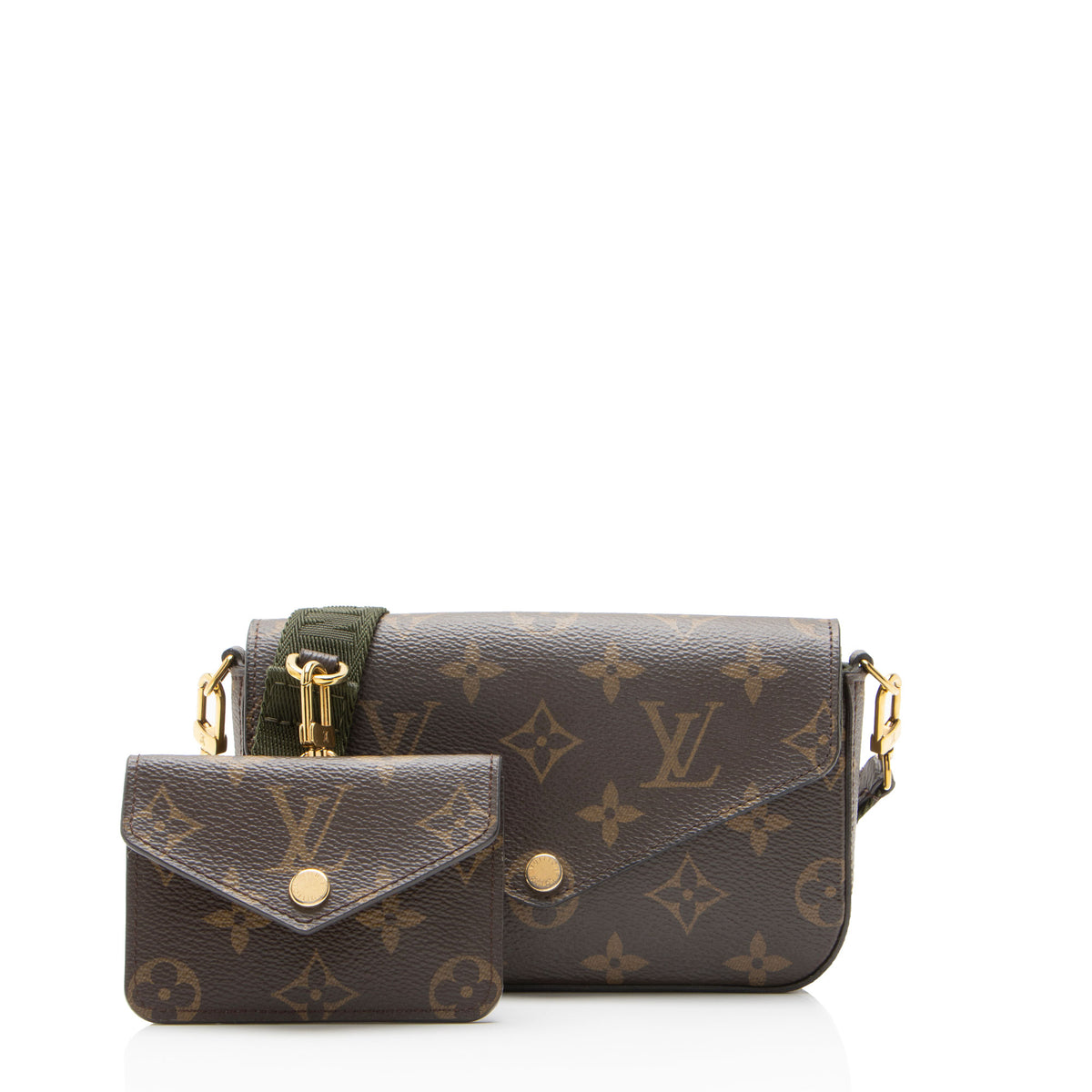 Louis Vuitton Monogram Canvas Felicie Strap & Go Crossbody