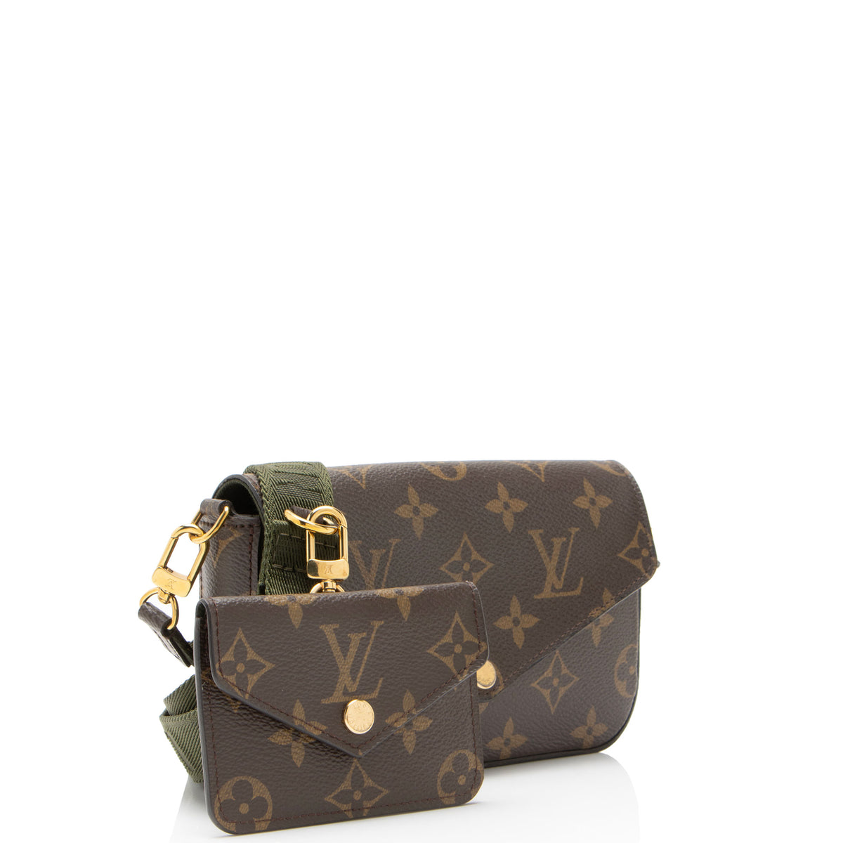 Louis Vuitton Monogram Canvas Felicie Strap & Go Crossbody